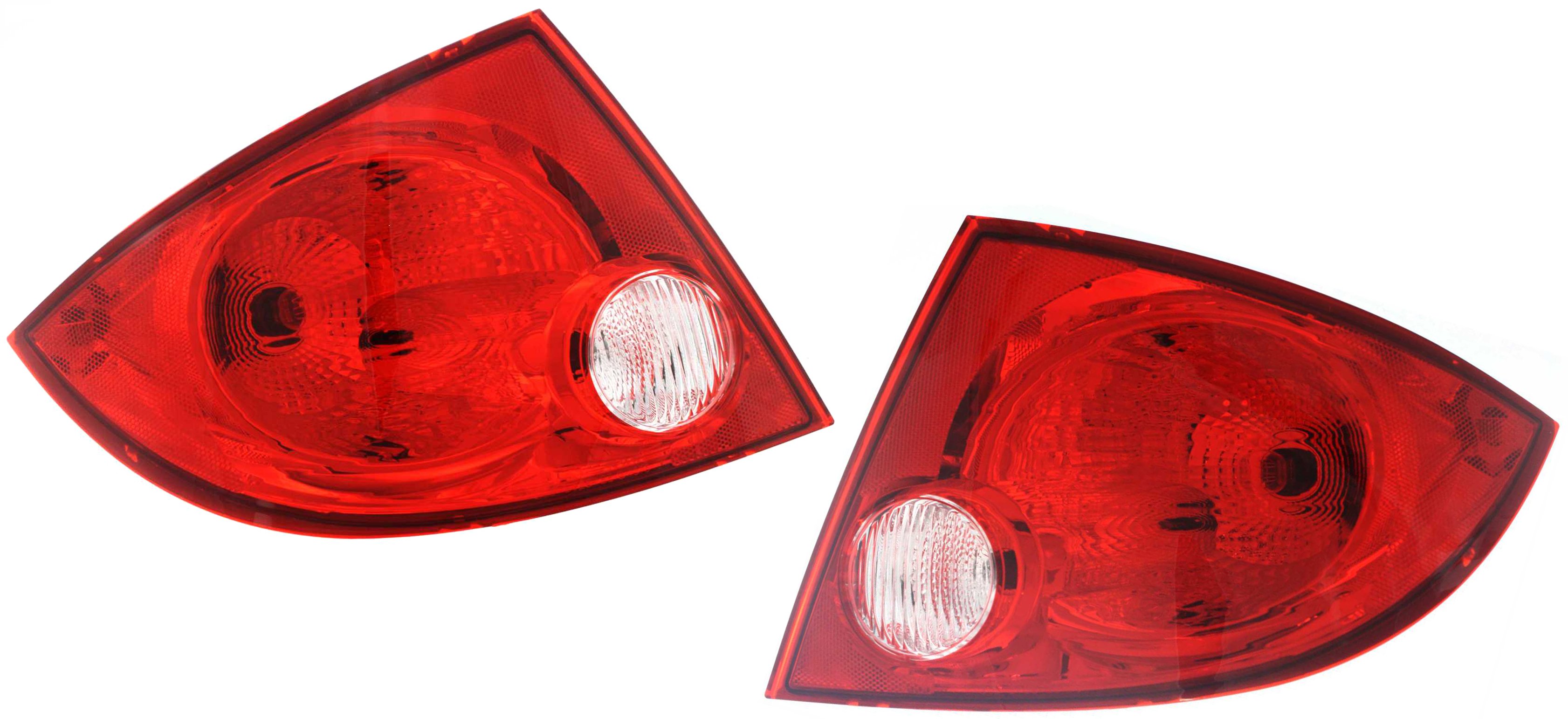 Replacement Driver and Passenger Side Tail Light, With bulb(s 