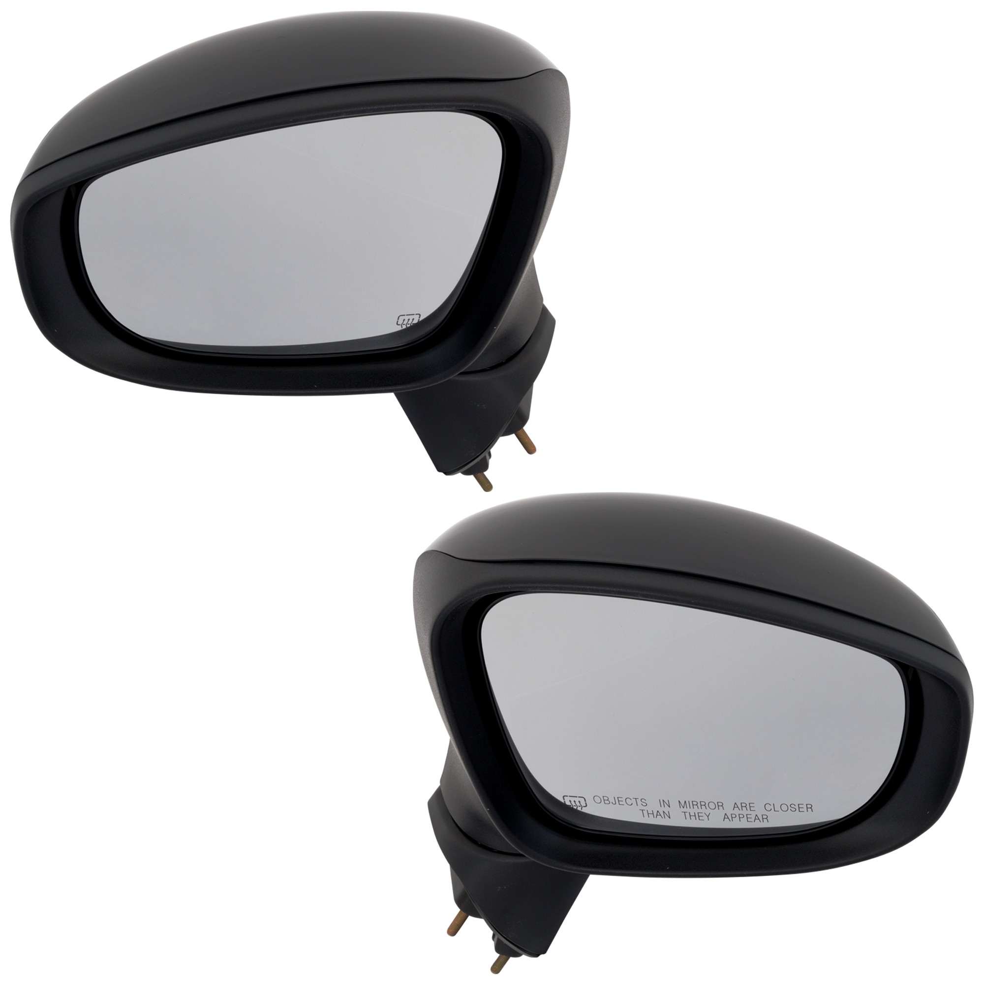 Kool Vue® 2020 Chrysler Pacifica Limited 6 Cyl 3.6L - Driver and Passenger Side Mirror, Power, Heated, Paintable, Manual Folding, No Signal Light, No Blind Spot Feature, No Memory, No Puddle Light, No Auto-Dimming SET-CH85ER