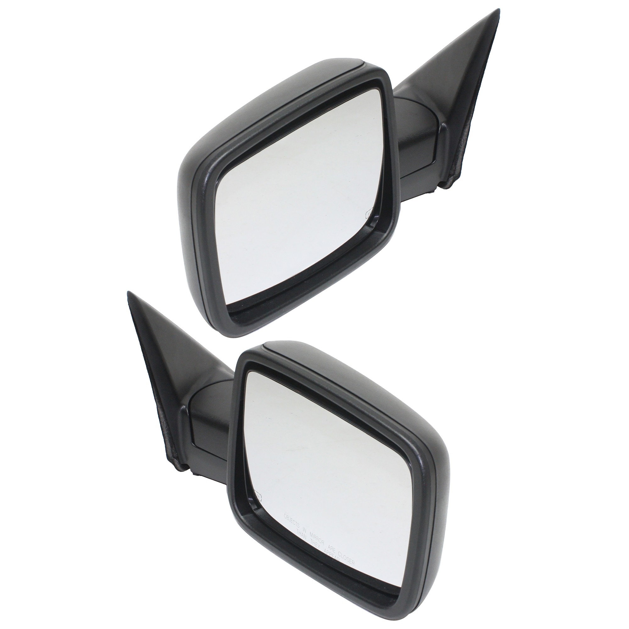 Kool Vue Driver And Passenger Side Non-Towing Mirrors, Power Glass ...