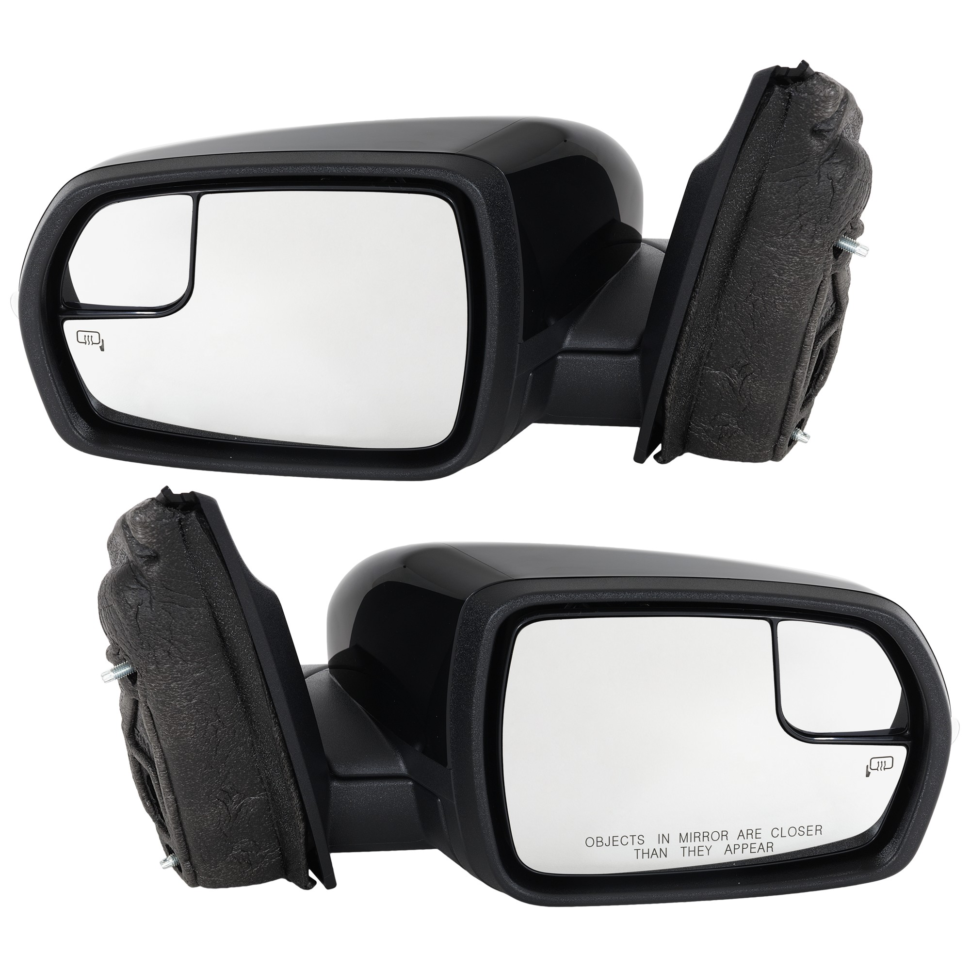 Kool Vue Driver and Passenger Side Mirror, Power, Heated