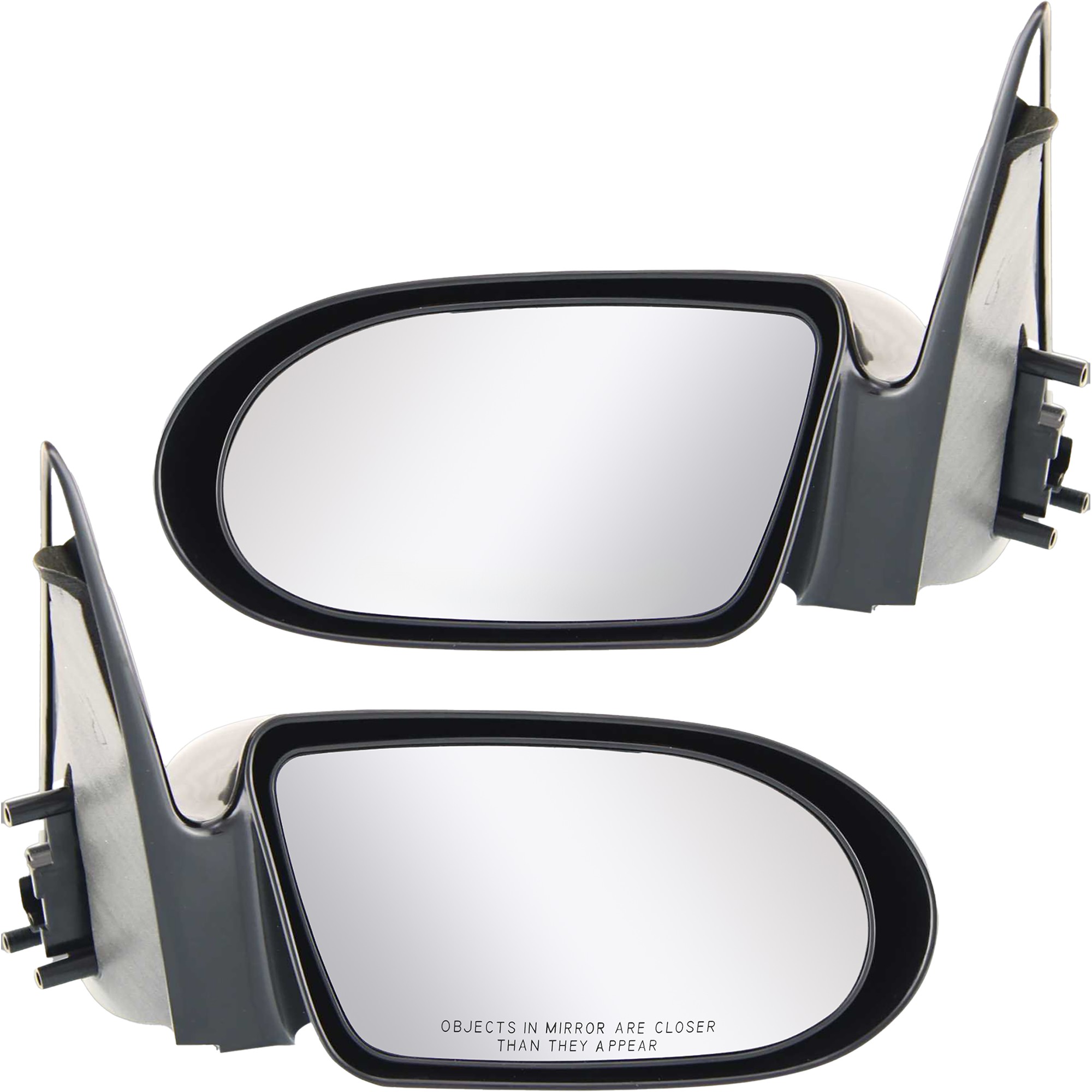 Kool Vue® 1999 Chevrolet Metro - Driver and Passenger Side Mirror, Manual Adjust, Non-Heated, Paintable, Non-Folding, No Signal Light, No Blind Spot Feature, No Memory, No Puddle Light, No Auto-Dimming SET-GE11R