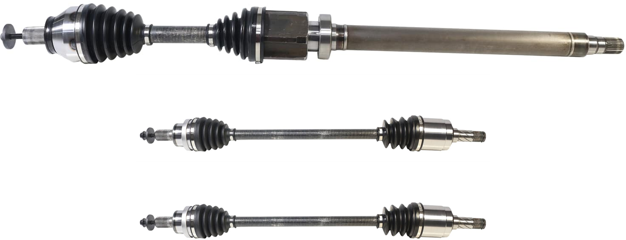 GSP North America Axle Assembly, Front, Passenger Side & Rear, Driver Side, SET-GSPNCV73054-3
