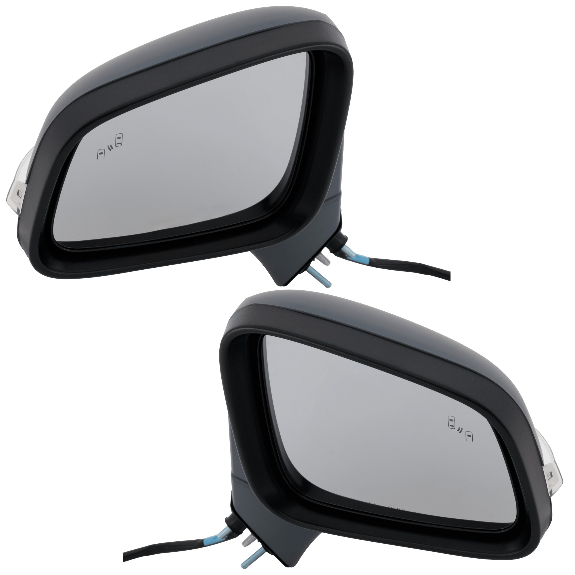 JC Whitney® Driver and Passenger Side Mirror, Power Adjust