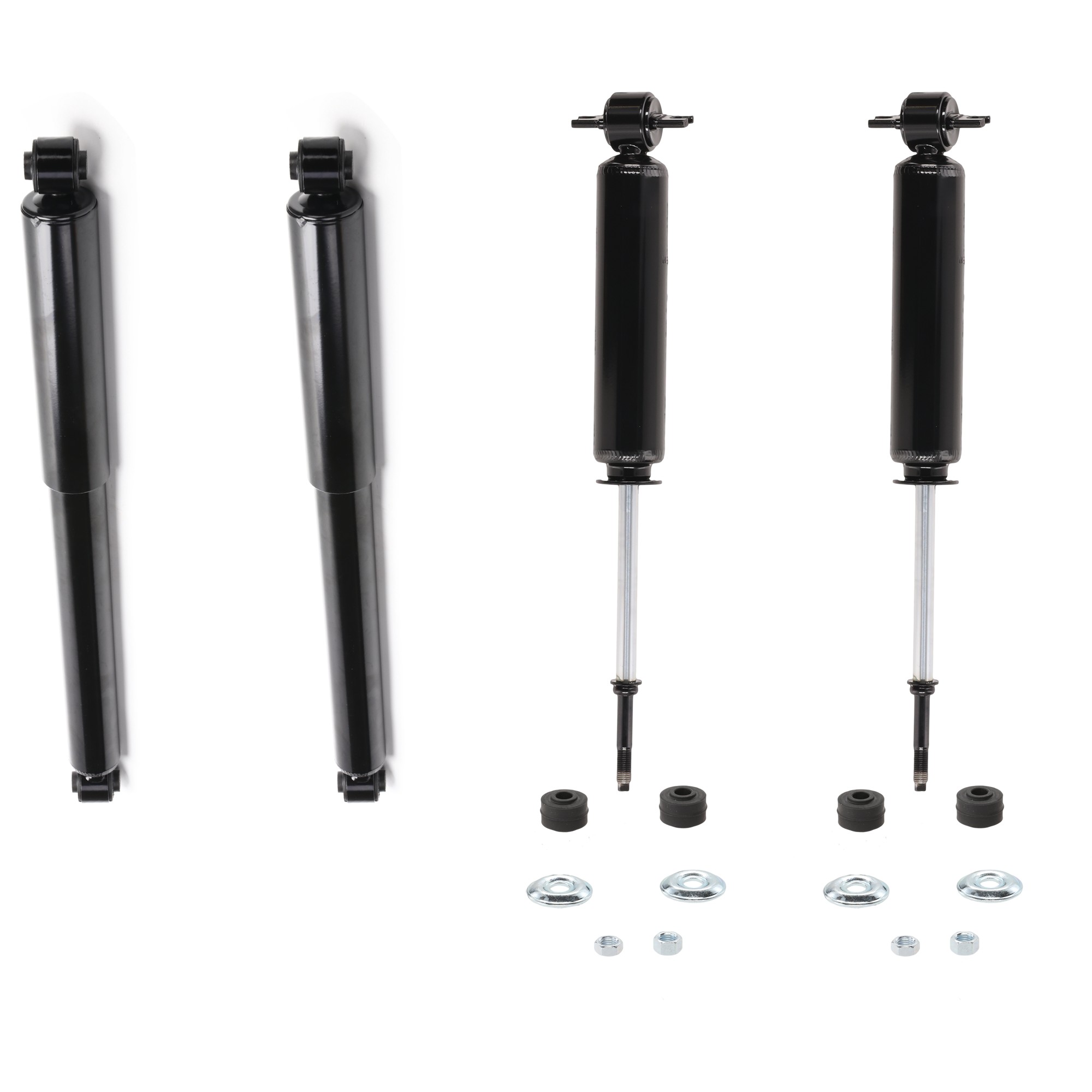 JC Whitney Front and Rear, Driver and Passenger Side Shock SET