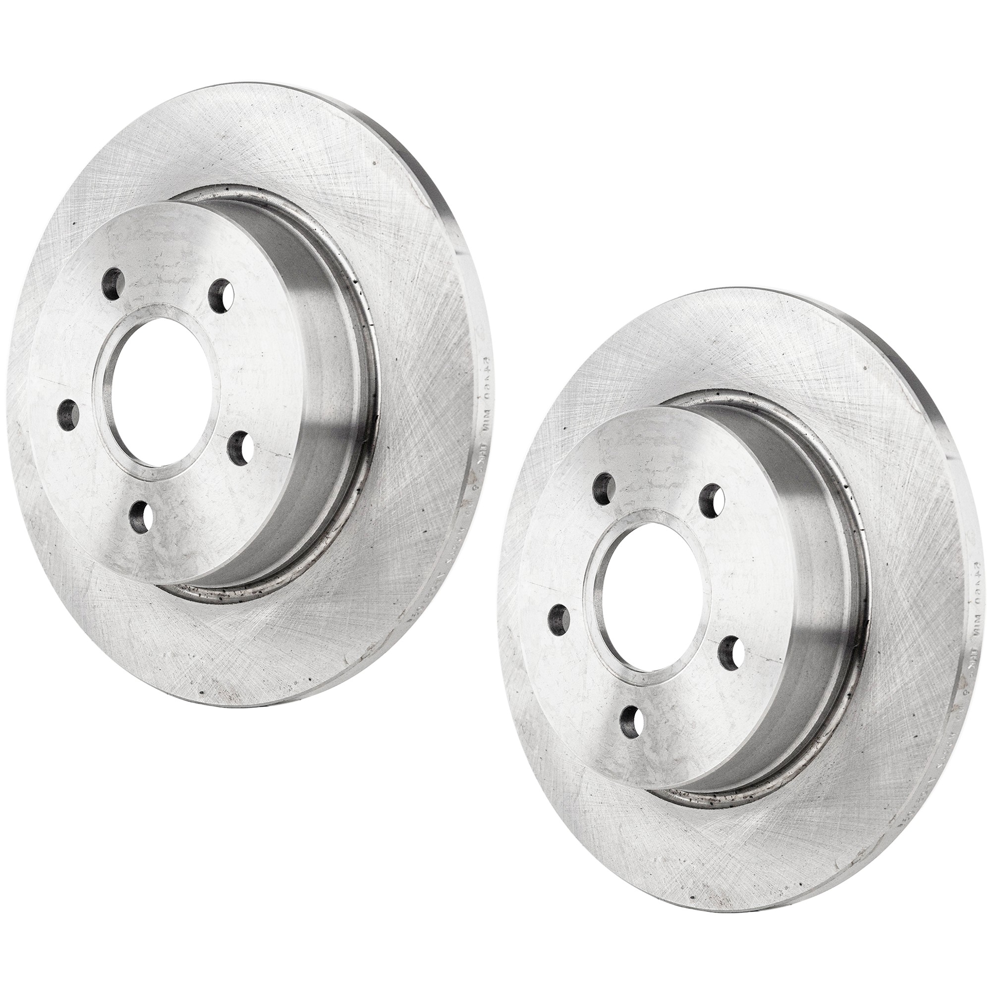 JC Whitney® Rear Brake Discs, Plain Surface, Solid, 5 Lugs