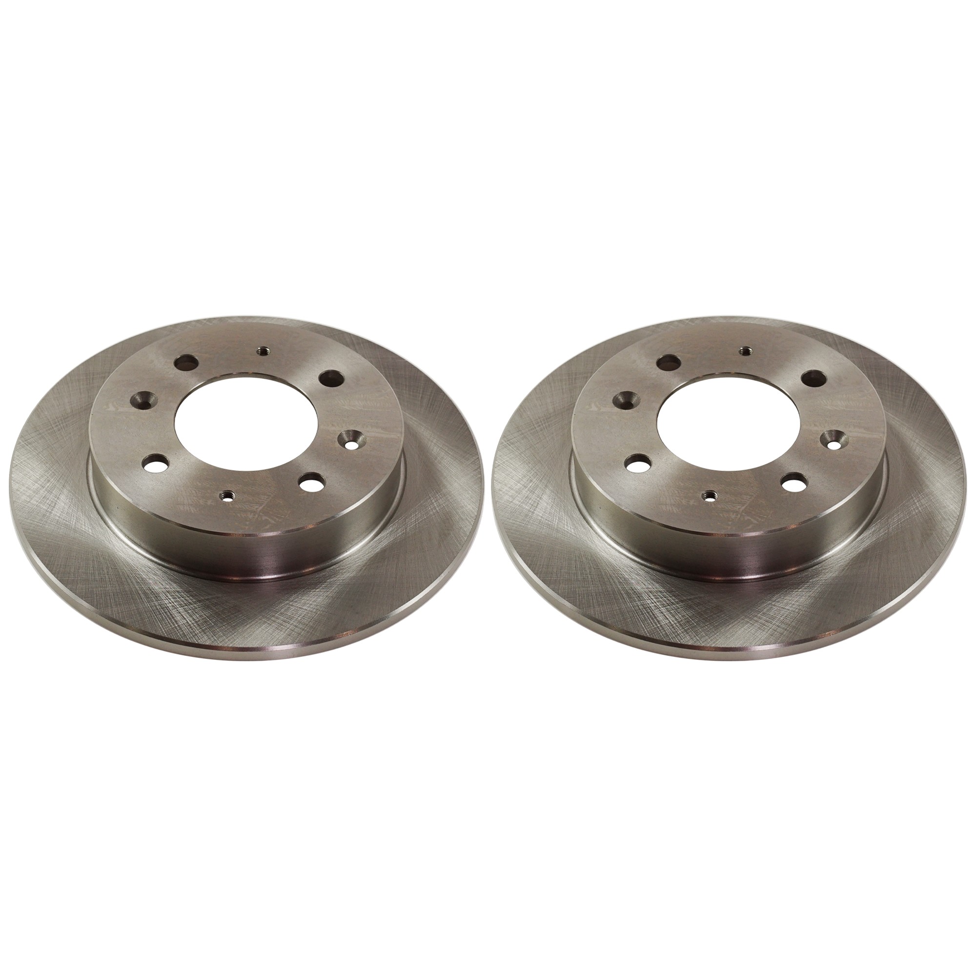 JC Whitney® Rear Brake Disc, Plain Surface, Solid, 4 Lugs