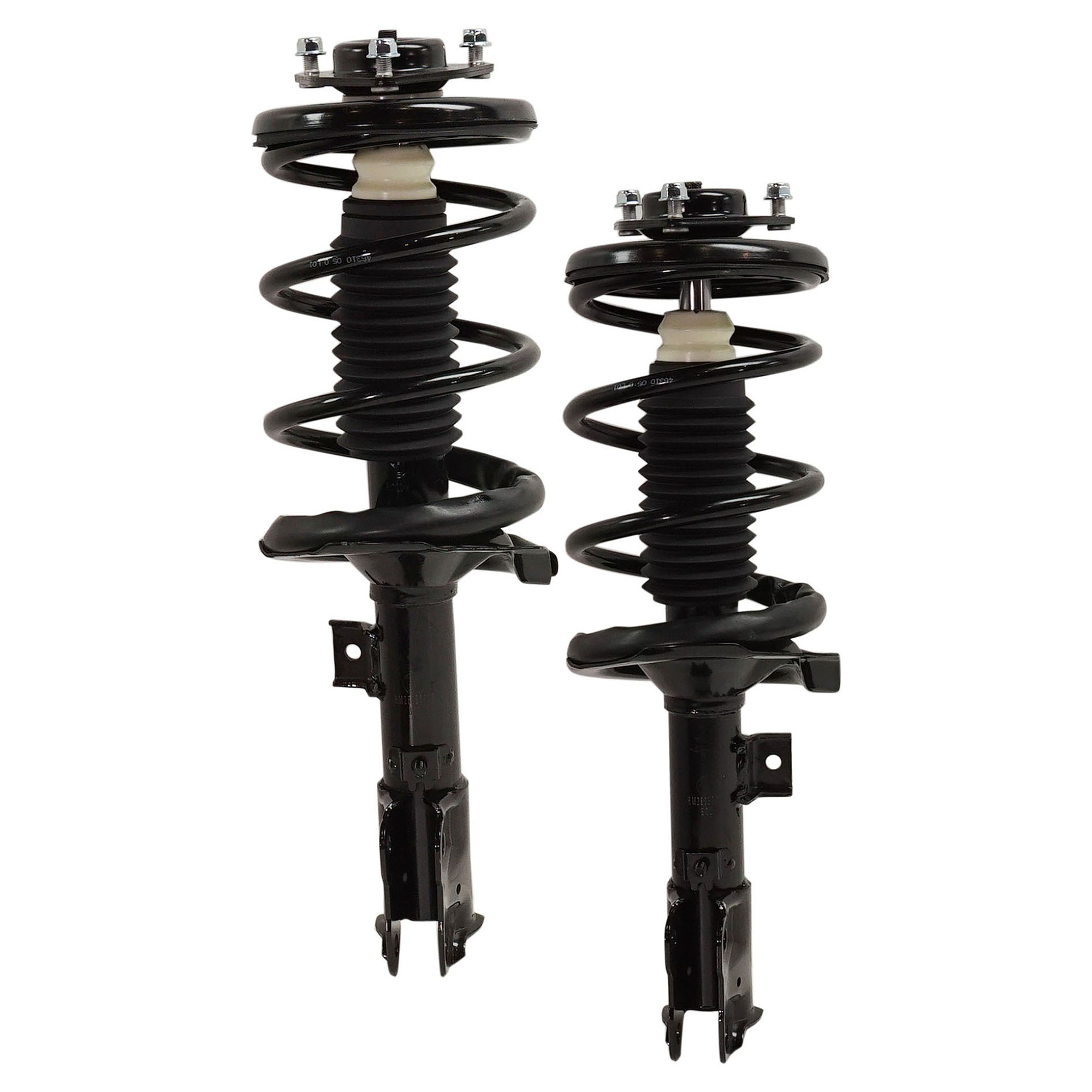 JC Whitney Shock Absorber & Strut Assembly Black Fully Loaded Strut, Front, Driver Passenger Side, SET-JM28050019