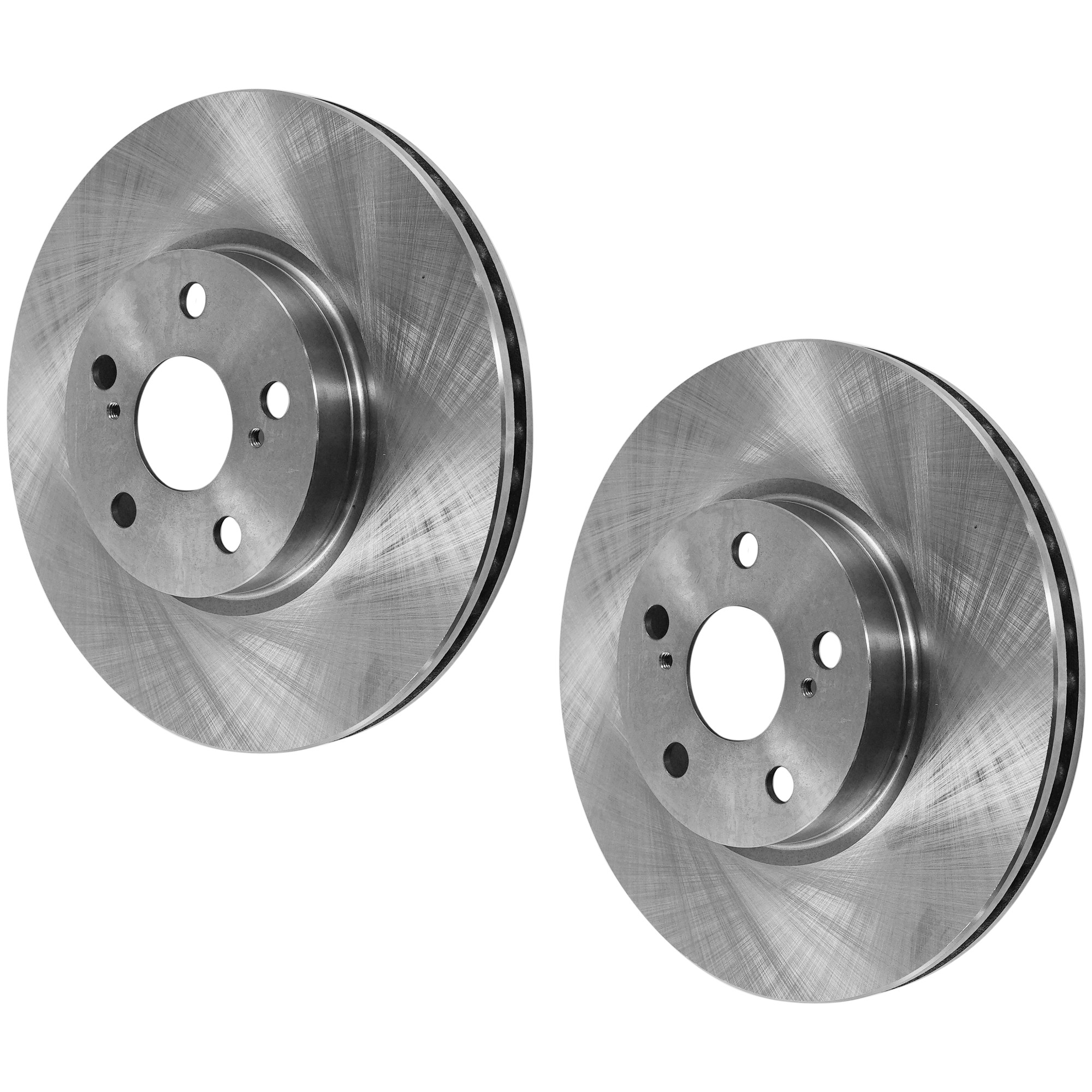 2008 Scion xD Front Brake Disc, Plain Surface, Vented, 5