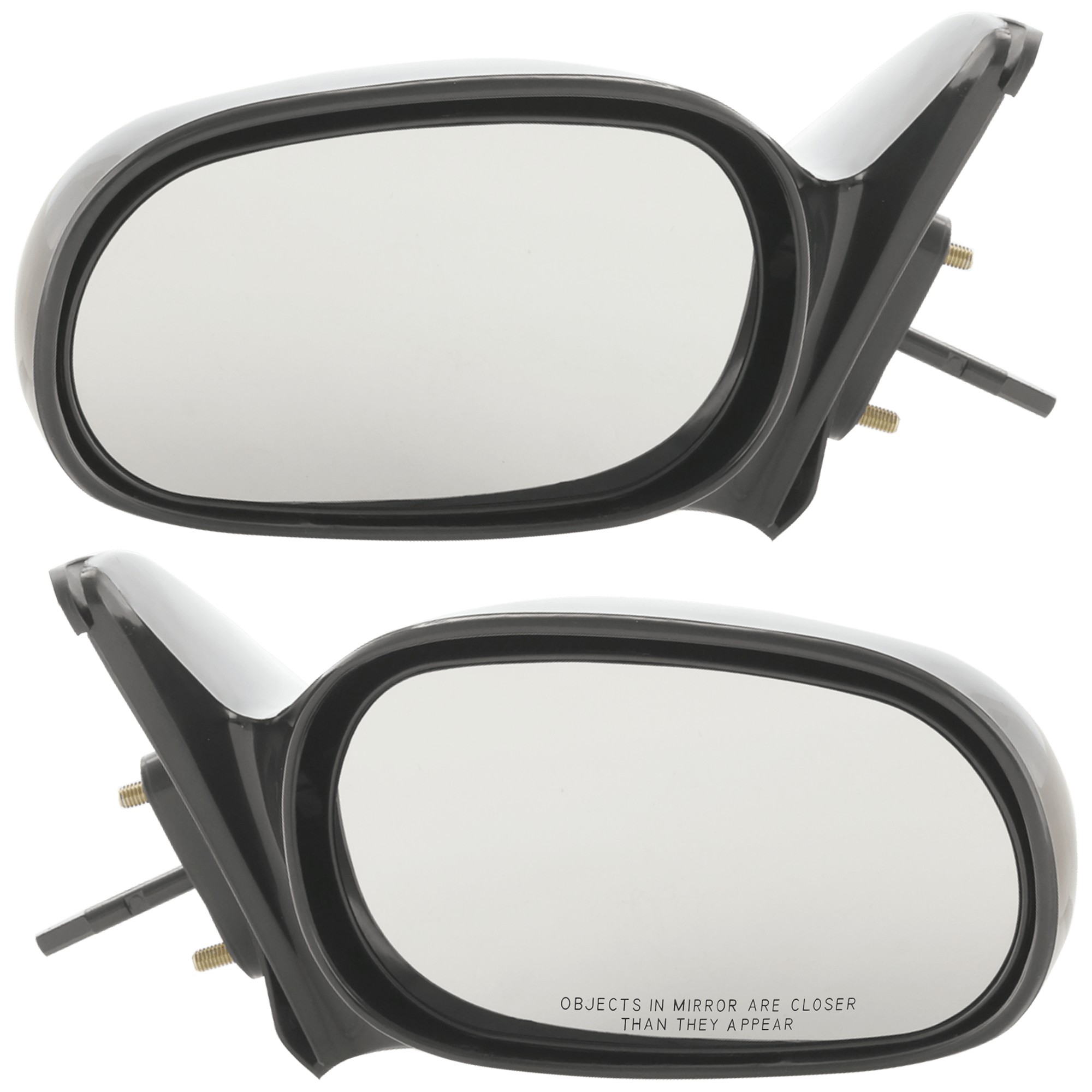 JC Whitney® Driver and Passenger Side Mirrors, Manual Adjust