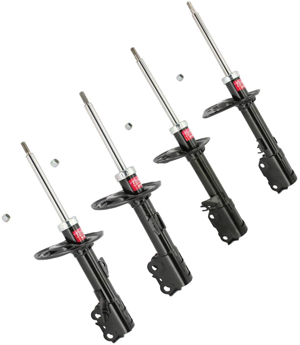 KYB Shock Absorber & Strut Assembly Bare GR-2/Excel-G Series, Front Rear, Driver Passenger Side, SET-KY339023
