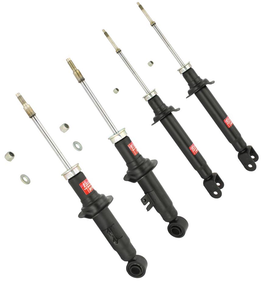 KYB Shock Absorber & Strut Assembly Bare GR-2/Excel-G Series, Front Rear, Driver Passenger Side, SET-KY341149