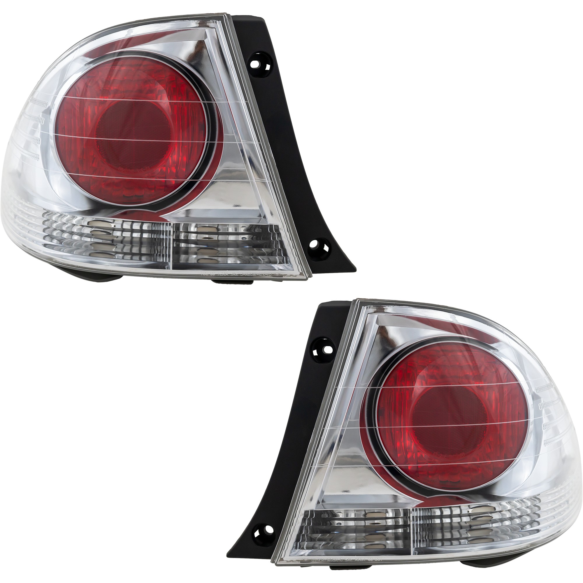Replacement Driver and Passenger Side, Outer Tail Lights