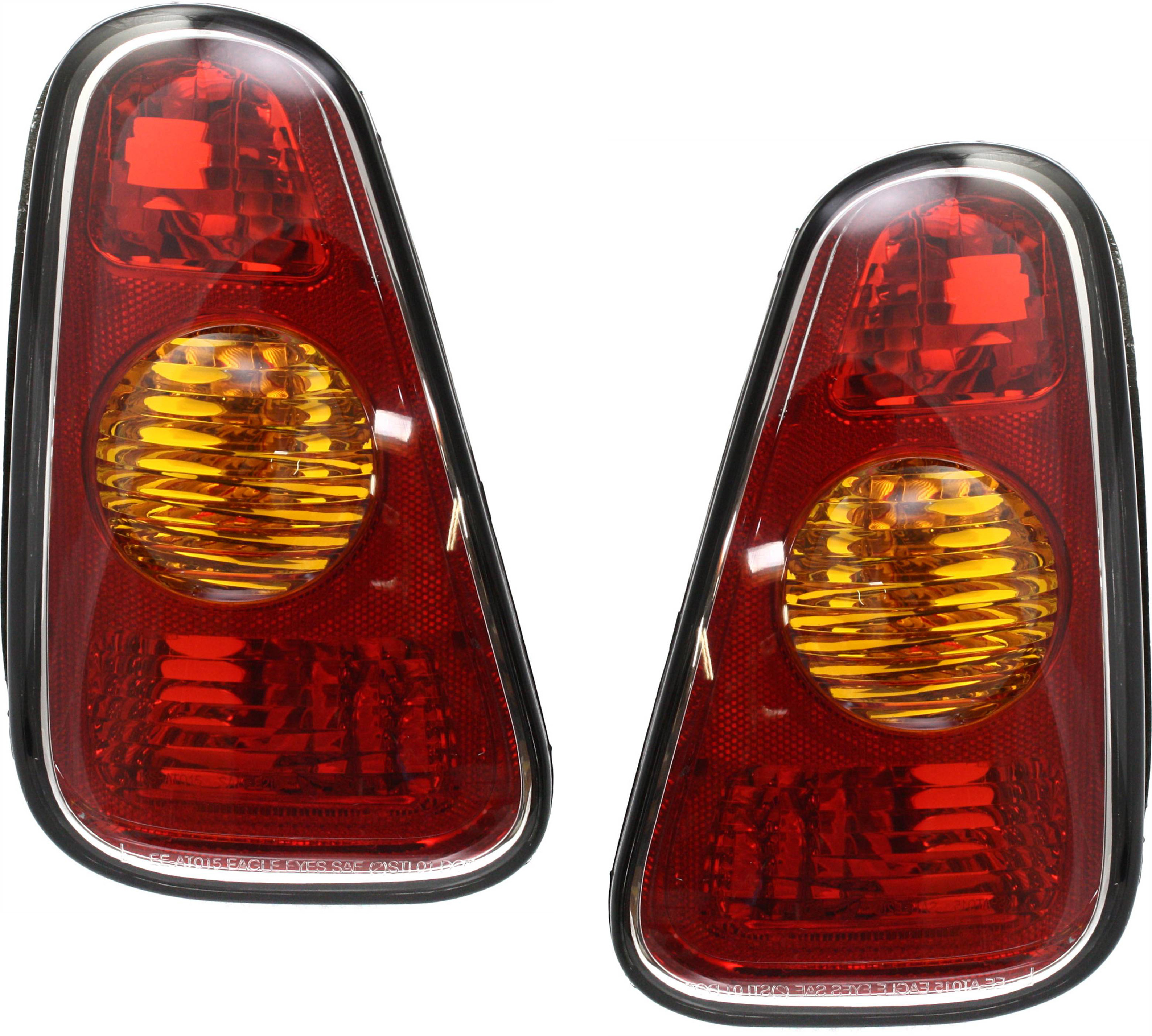 Replacement® Driver and Passenger Side Halogen Tail Light