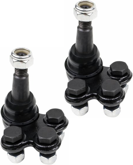 Mevotech Ball Joint Threaded Supreme Series, Front, Driver & Passenger Side, Lower, Lifetime limited warranty SET-MEMS50516-2
