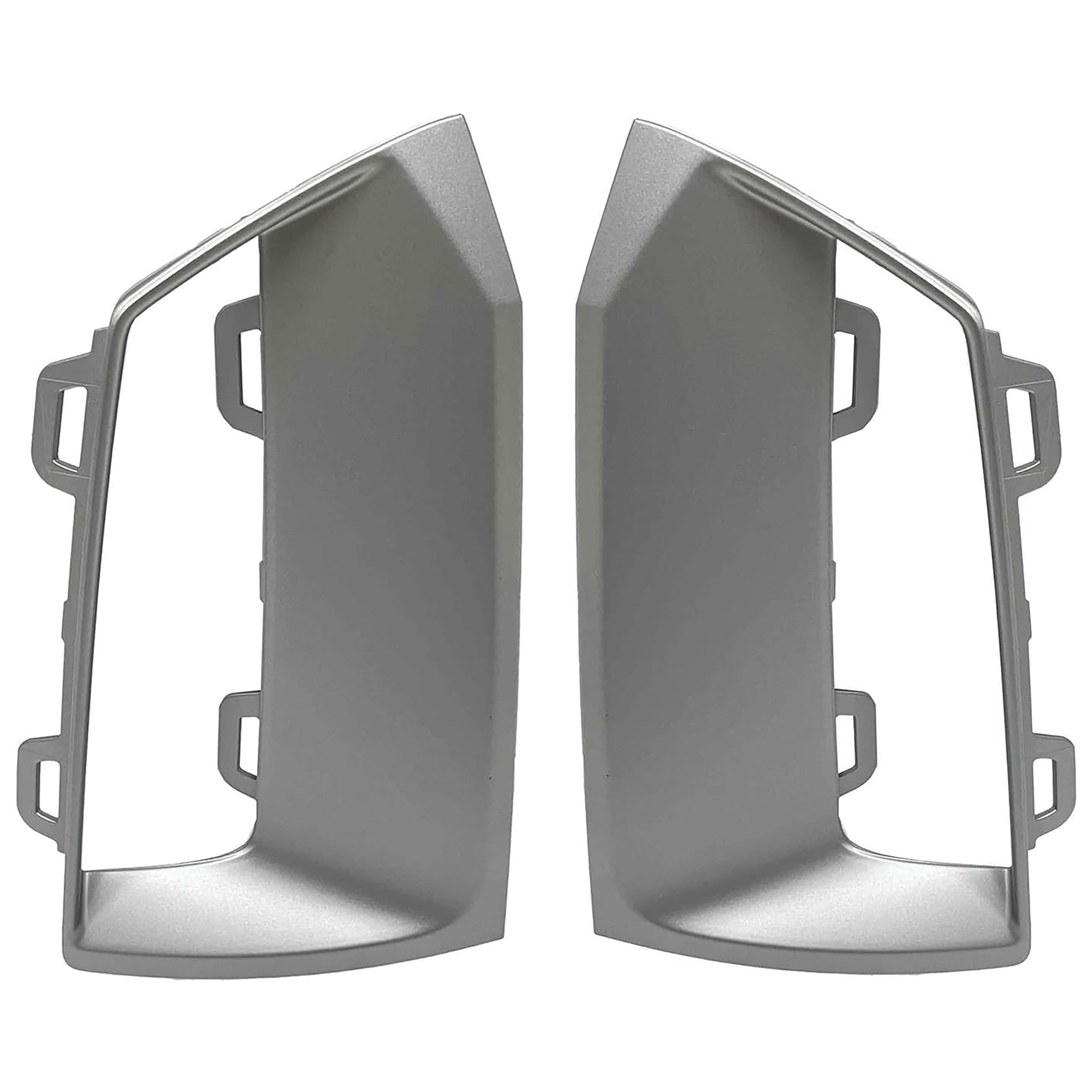 JC Whitney Fog Light Cover Gray, Front, Driver & Passenger Side, 1-year unlimited-mileage warranty SET-RA10770021