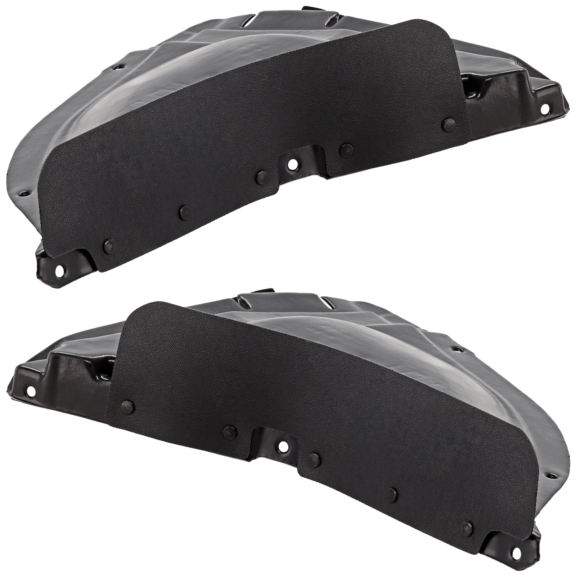 Replacement Fender Liner, Front, Driver & Passenger Side, Lower Section, 1-year unlimited-mileage warranty SET-RB22210077