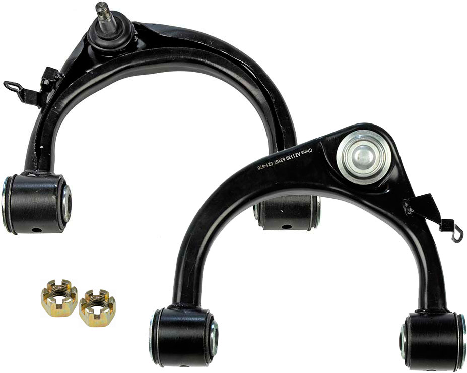 Dorman Control Arm Steel, Front, Driver & Passenger Side, Upper, Lifetime limited warranty SET-RB521670