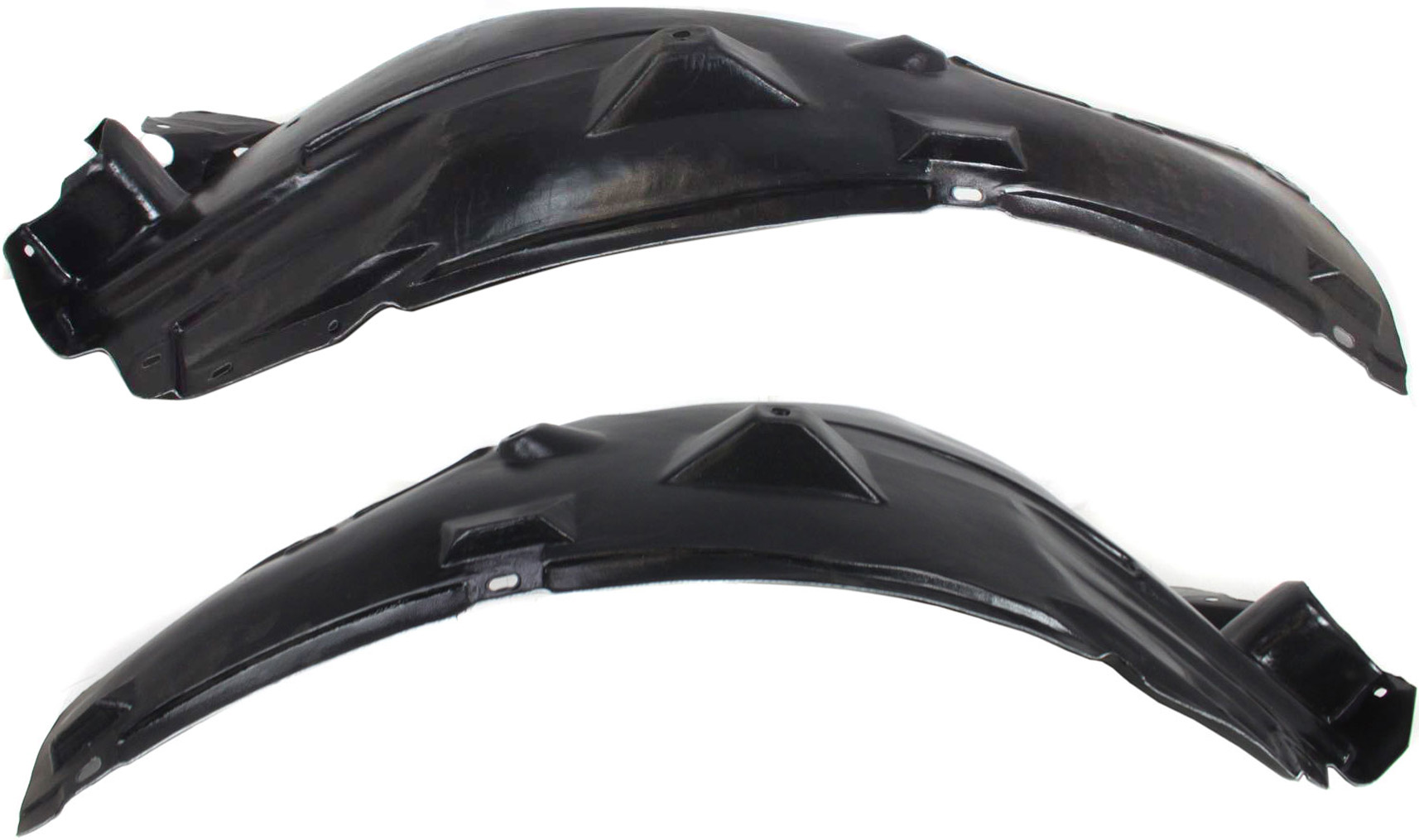 Replacement® 2012 Infiniti G37 Journey 6 Cyl 3.7L - Front, Driver and Passenger Side, Rear Section Fender Liners, Sedan SET-RBI222101