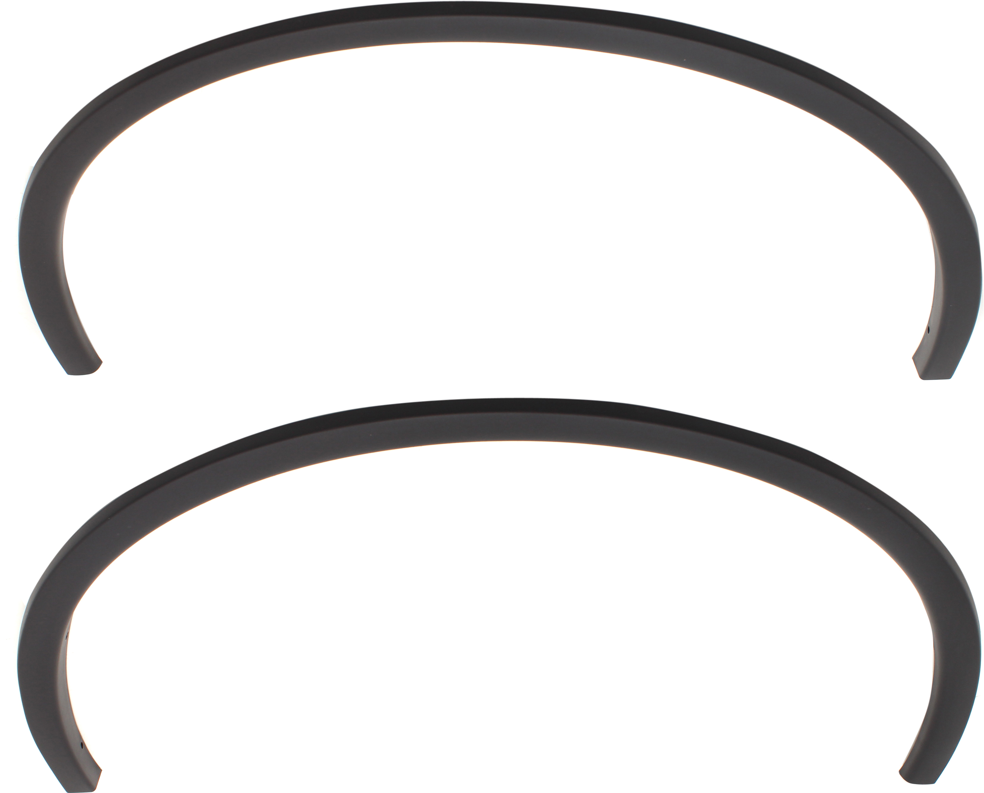 Replacement® 2022 Dodge Durango SRT 392 - Front, Driver and Passenger Side Fender Trim, Textured Black SET-RD22130003