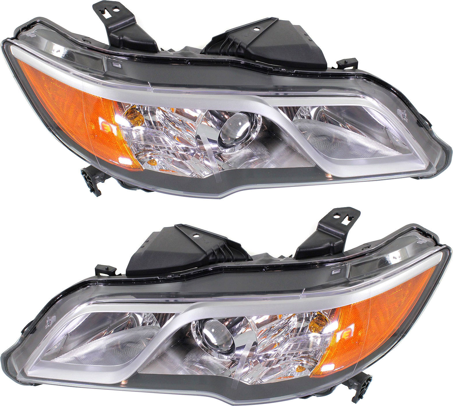 Replacement® 2015 Acura RDX Base - Driver and Passenger Side HID/Xenon Headlight, Without bulb(s), OE Replacement SET-REPA100187