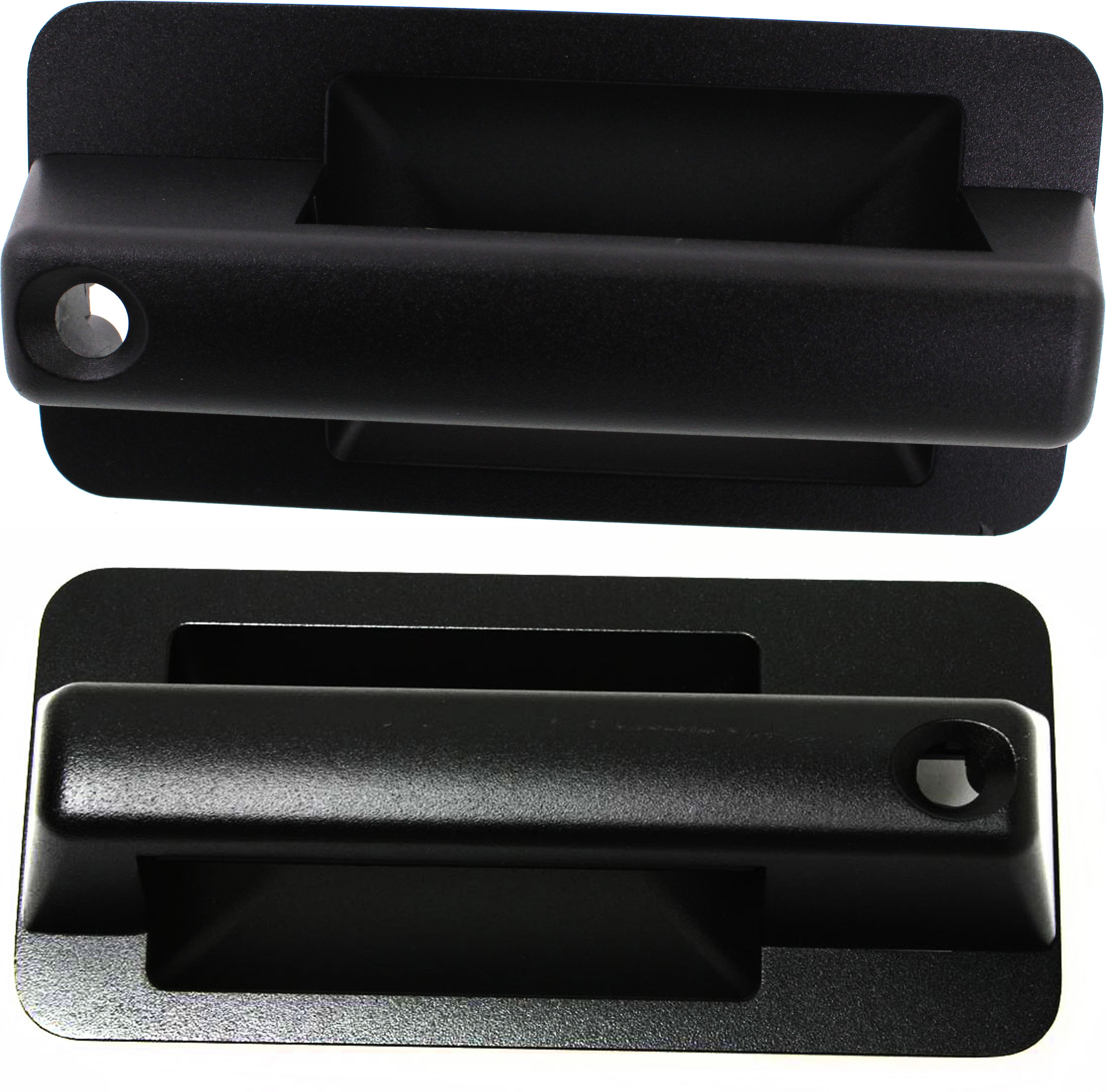 Replacement® Front, Driver and Passenger Side Textured Black