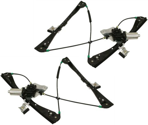 Replacement Window Regulator Power, Front, Driver & Passenger Side, 1-year unlimited-mileage warranty SET-REPC462905