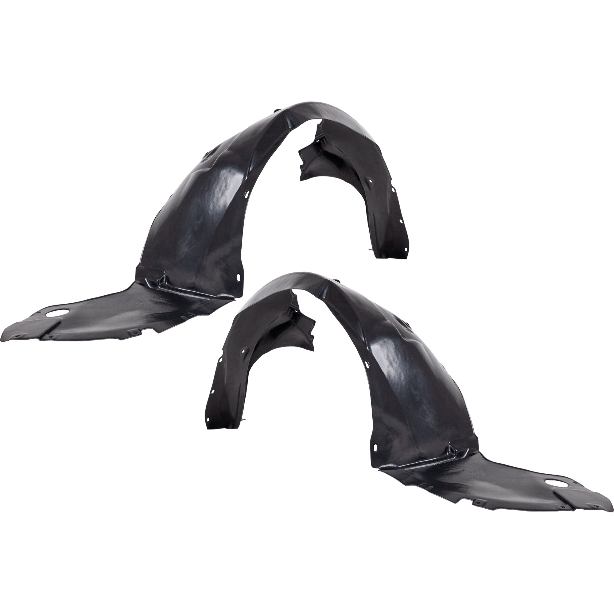 Replacement Front, Driver and Passenger Side, Fender Liner