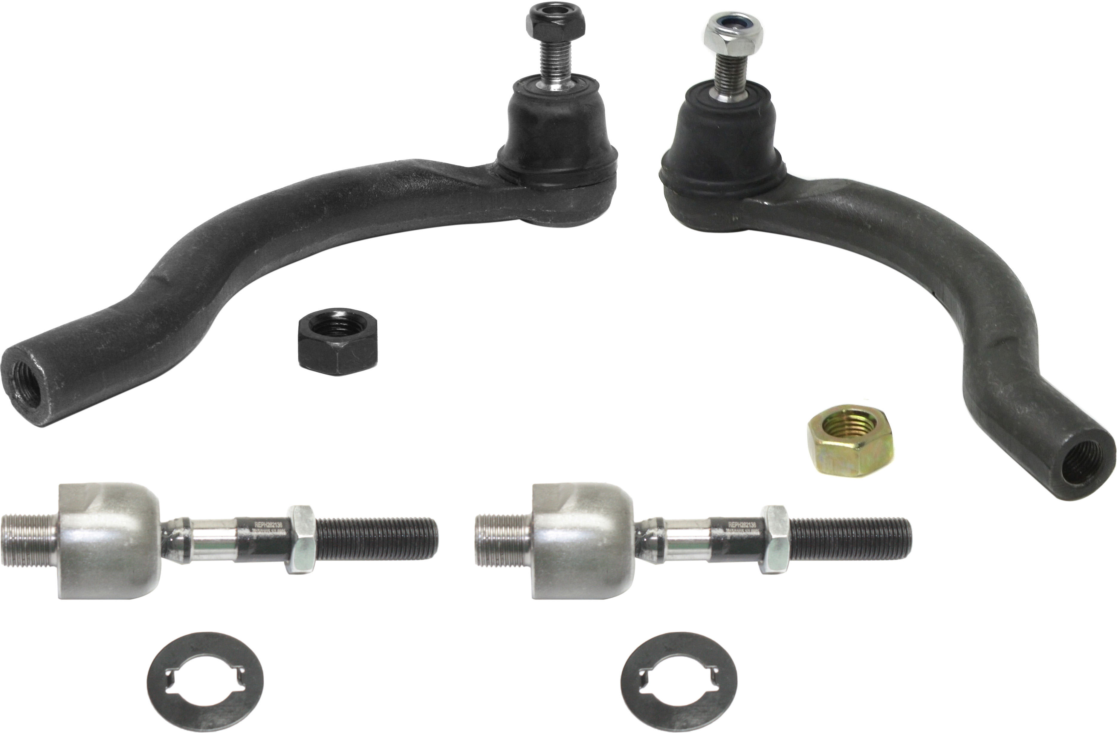 TrueDrive® 2005 Honda Accord - Front, Driver and Passenger Side, Inner and Outer Tie Rod Ends, 2.4L Engine SET-REPH282121-4