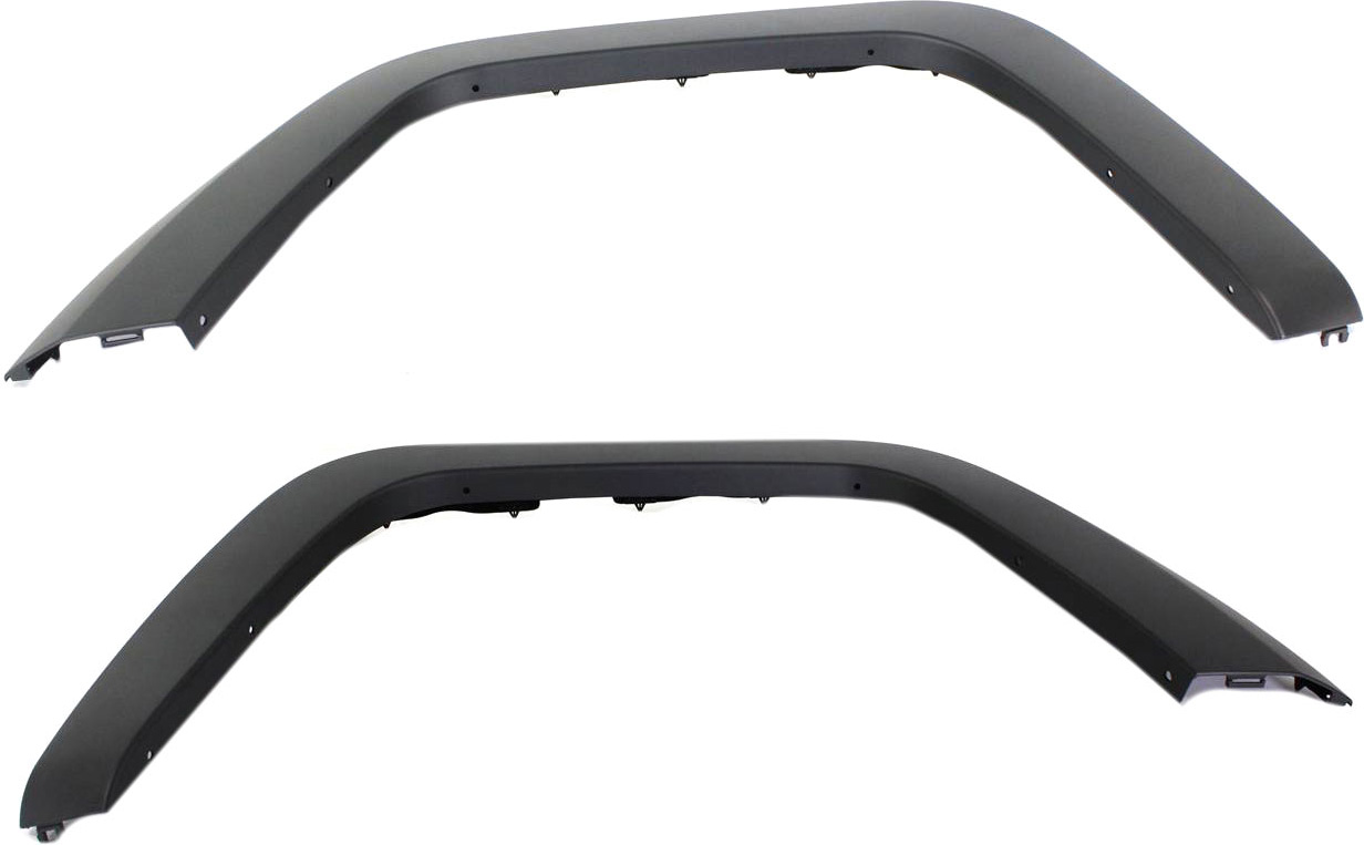 Replacement® 2008-2012 Jeep Liberty - Fender Flares - Front, Driver and Passenger Side, Primed SET-REPJ221313