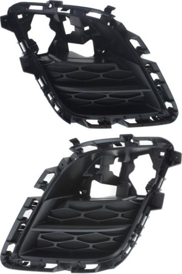 Replacement® 2010-2012 Mazda CX-7 - Front, Driver and Passenger Side Fog Light Trims, Primed SET-REPM108637