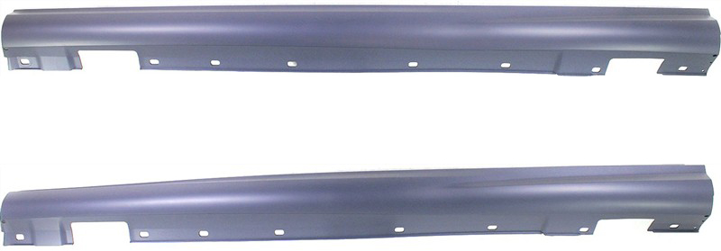 Replacement® Driver and Passenger Side Rocker Panel Trim, Primed, Plastic, Set of 2 SET-REPM430517