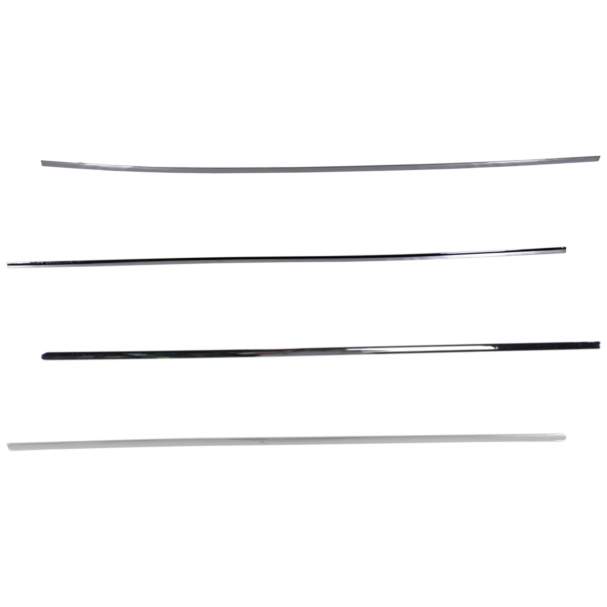 Replacement® Front and Rear, Driver and Passenger Side Door Molding and Beltlines SET-REPM490939-A