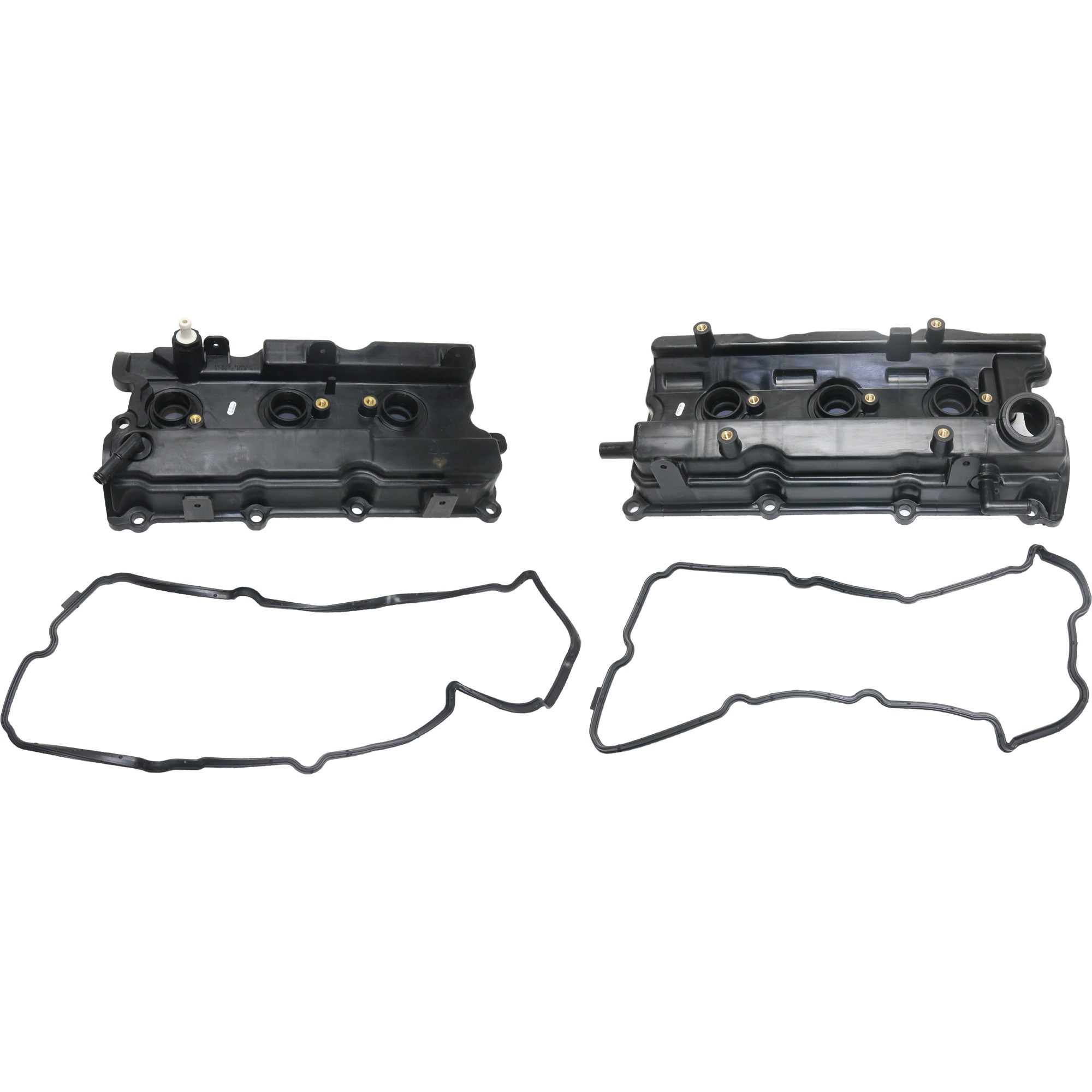 Replacement® Front and Rear Valve Covers, 6 Cyl., 3.5L Engine, Includes Gasket SET-REPN320401-2