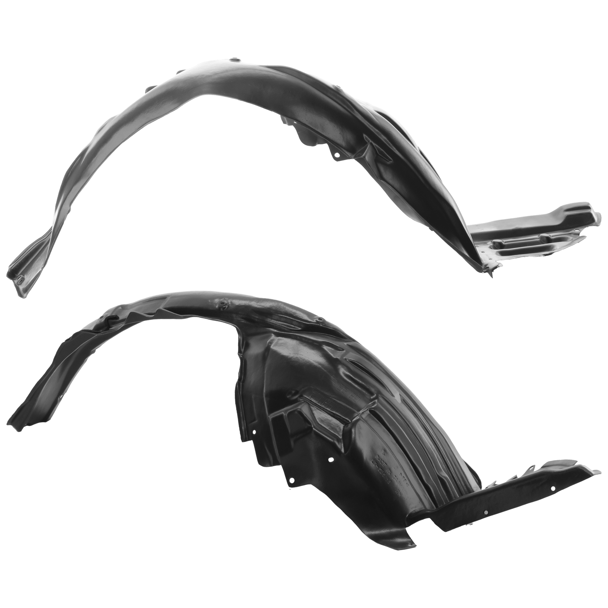 Replacement Fender Liner, Front, Driver & Passenger Side, 1-year unlimited-mileage warranty SET-REPS222189-1