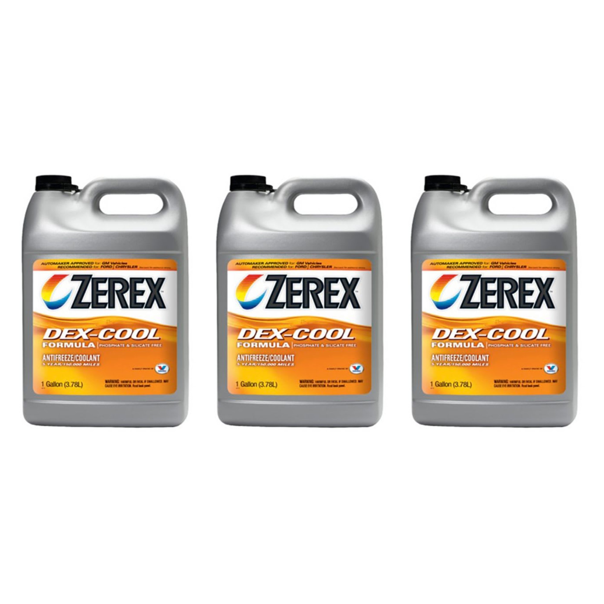 Zerex® SET-REXZXEL1-3 Coolant/Antifreeze 1 Gallon Set of 3