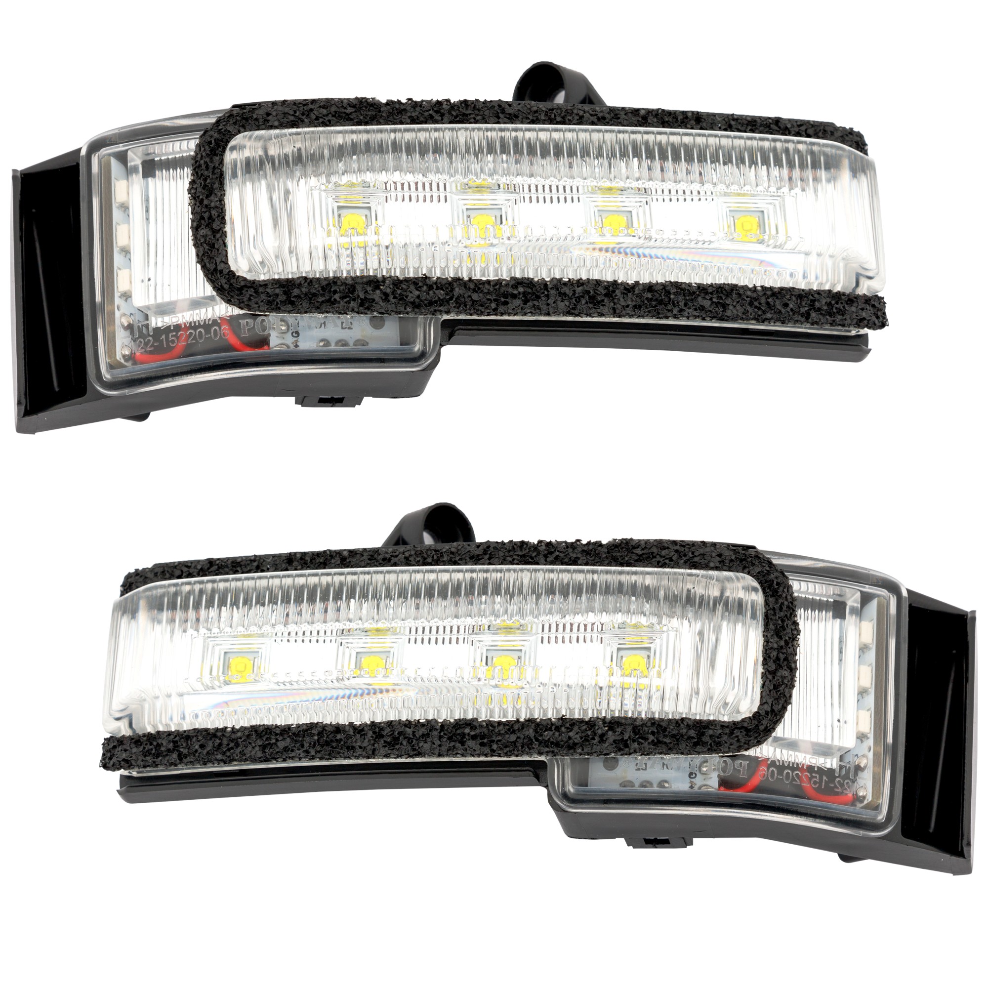 Replacement® 2015-2018 Ford F-150 - Driver and Passenger Side Mirror Turn Signal Lights, For Models With Spot Light SET-RF47150007