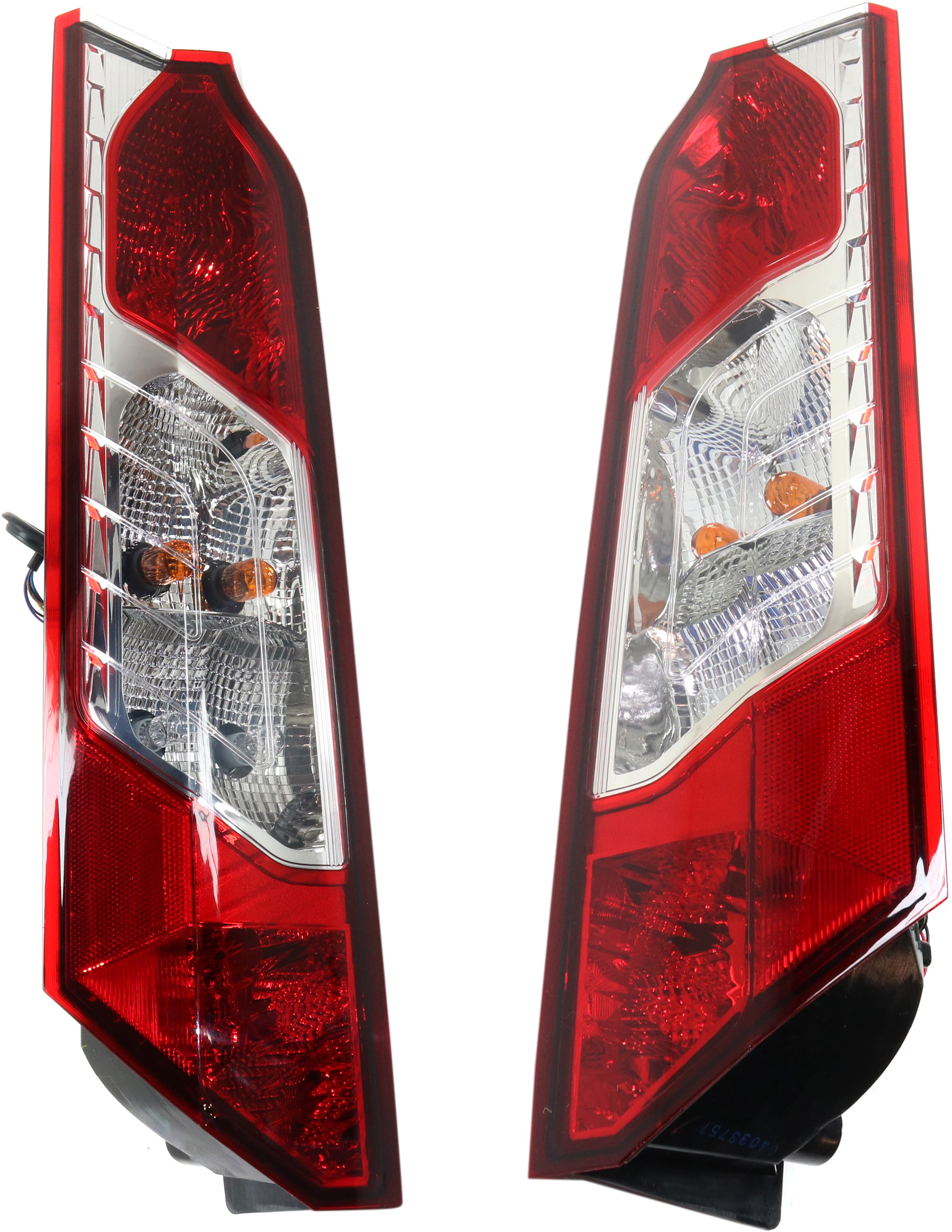 Replacement Driver and Passenger Side Tail Light, With bulb(s)  SET-RF73010017