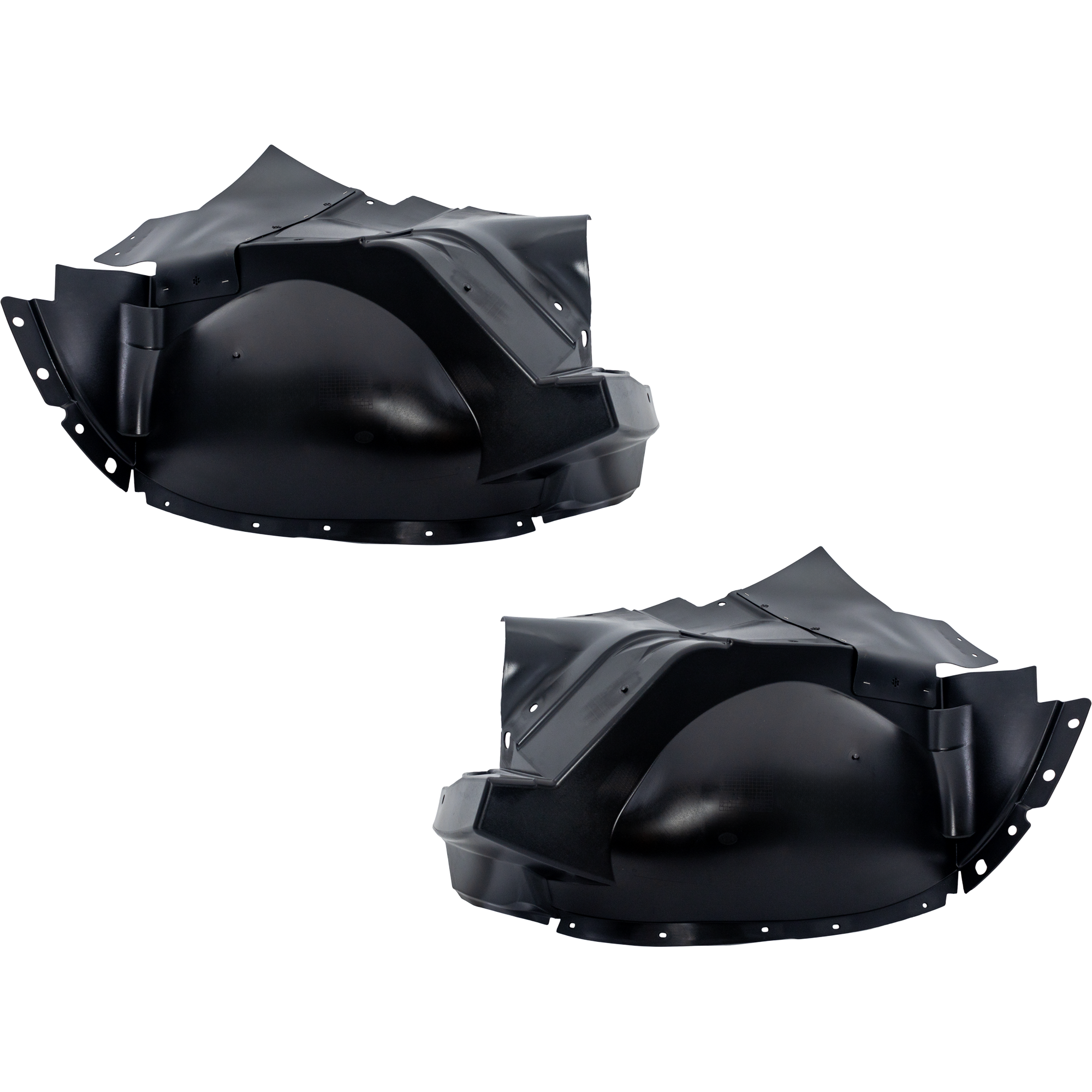 Replacement Fender Liner, Front, Driver & Passenger Side, Front Section, 1-year unlimited-mileage warranty SET-RG22210027
