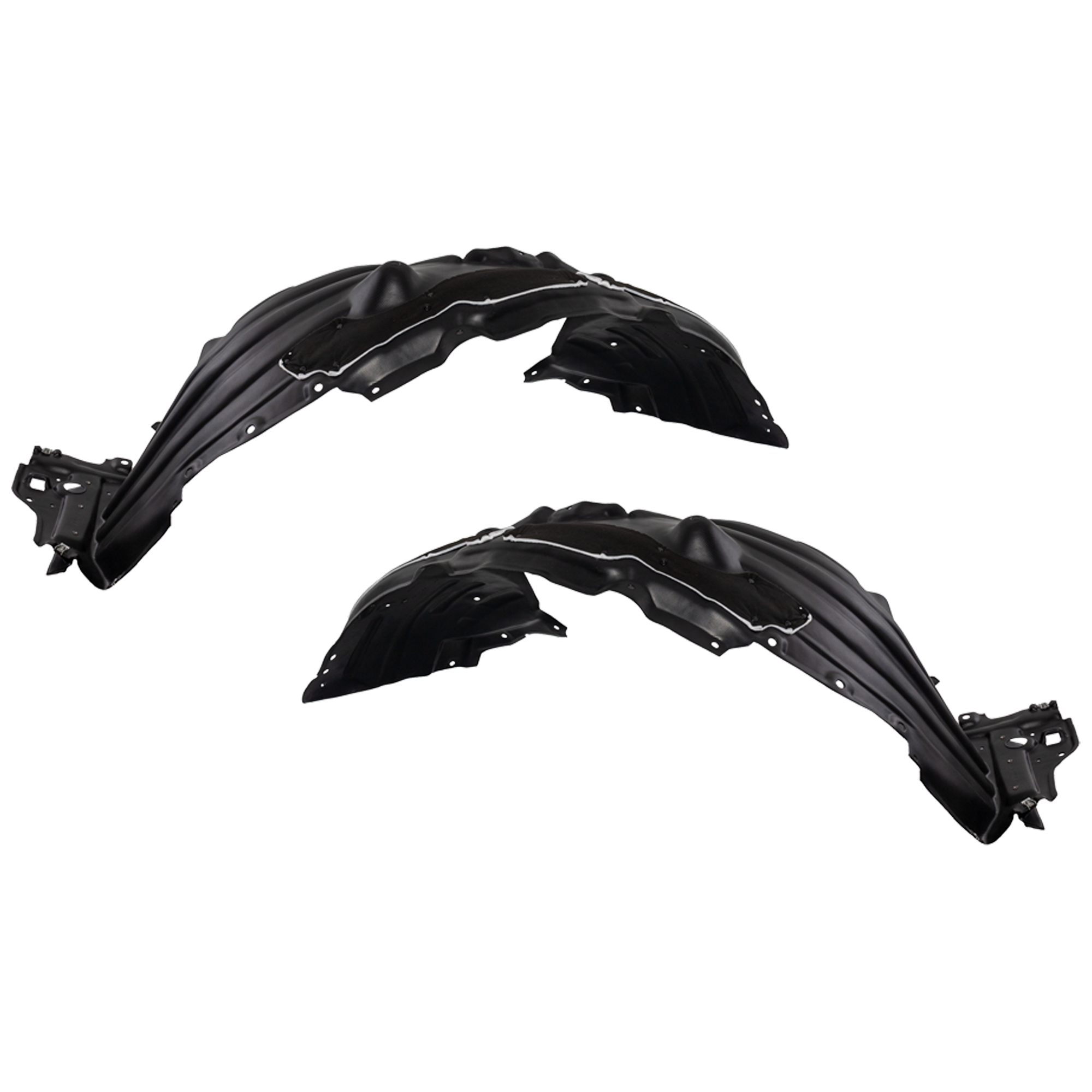 Replacement Fender Liner, Front, Driver & Passenger Side, 1-year unlimited-mileage warranty SET-RH22210219Q