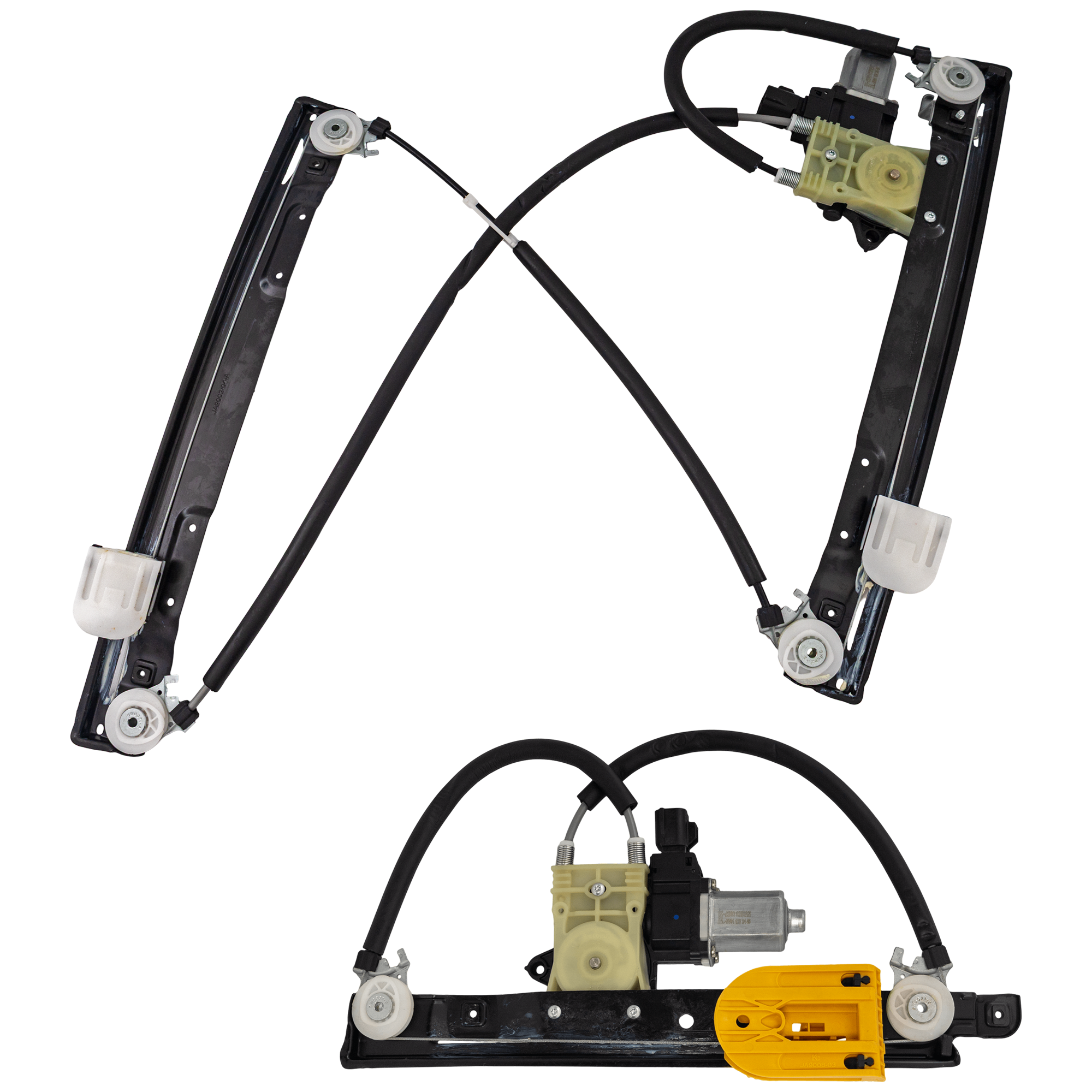 JC Whitney Window Regulator Power, Front & Rear, Driver Side, 1-year unlimited-mileage warranty SET-RJ46290024