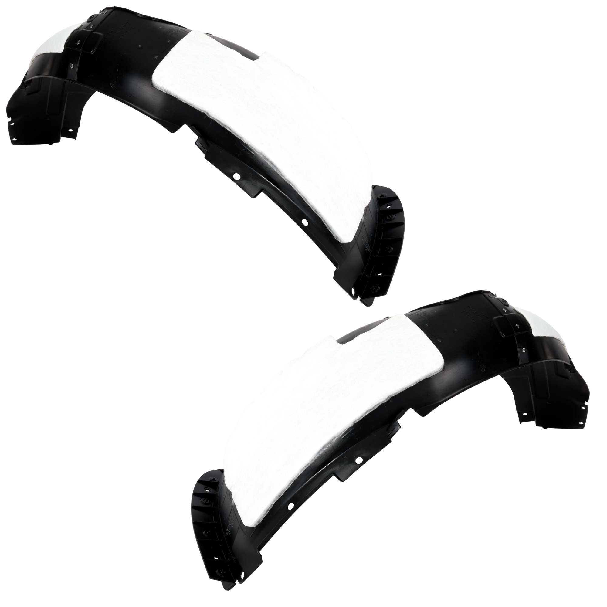 Replacement Fender Liner, Front, Driver & Passenger Side, 1-year unlimited-mileage warranty SET-RK22210067