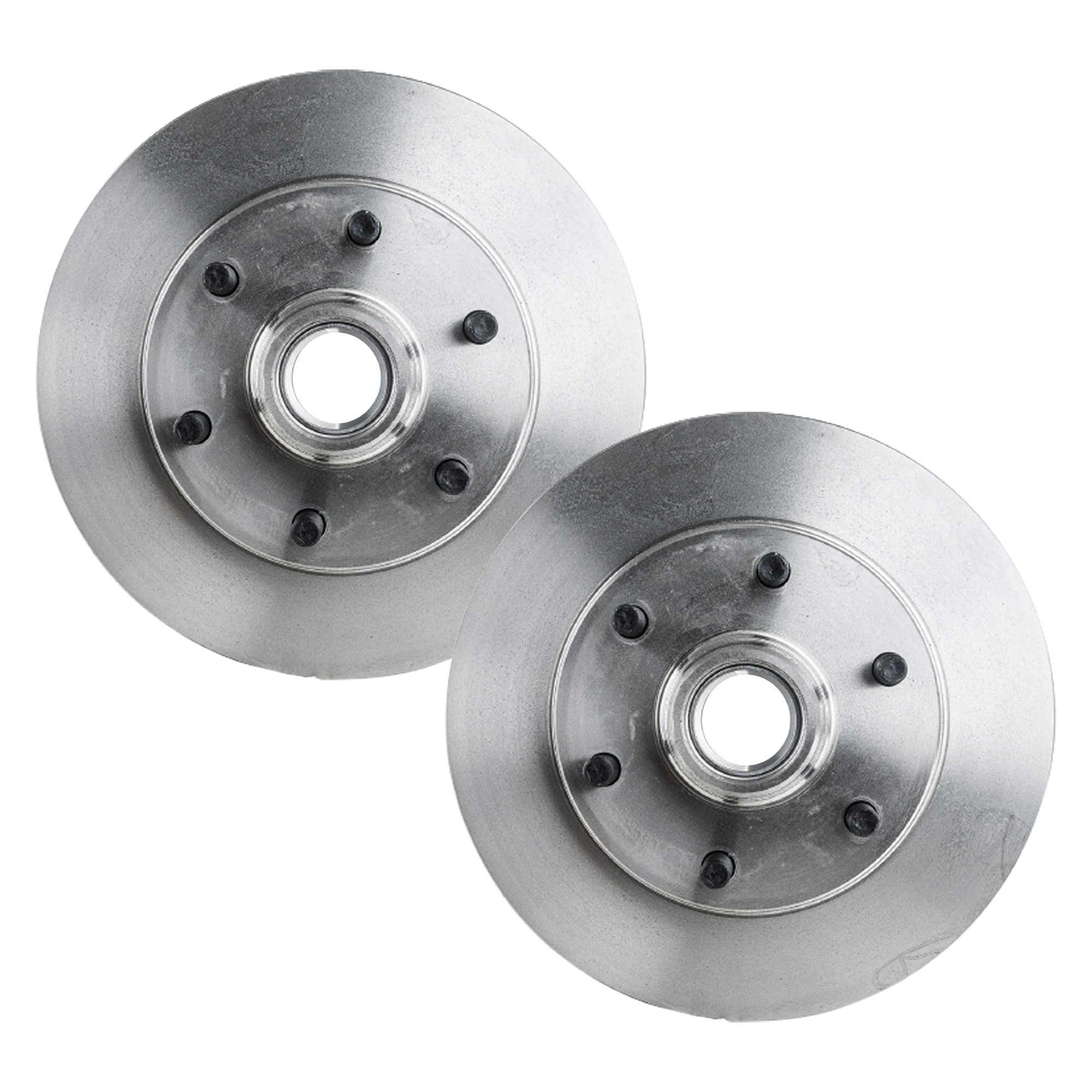 SureStop® 1996 Chevrolet C2500 Silverado - Front Brake Disc, Plain Surface, Vented, 6 Lugs, 294.89 mm, 11 in. Rear Drum, 7200lb GVW, Pro-Line Series SET-STPC27110018-2