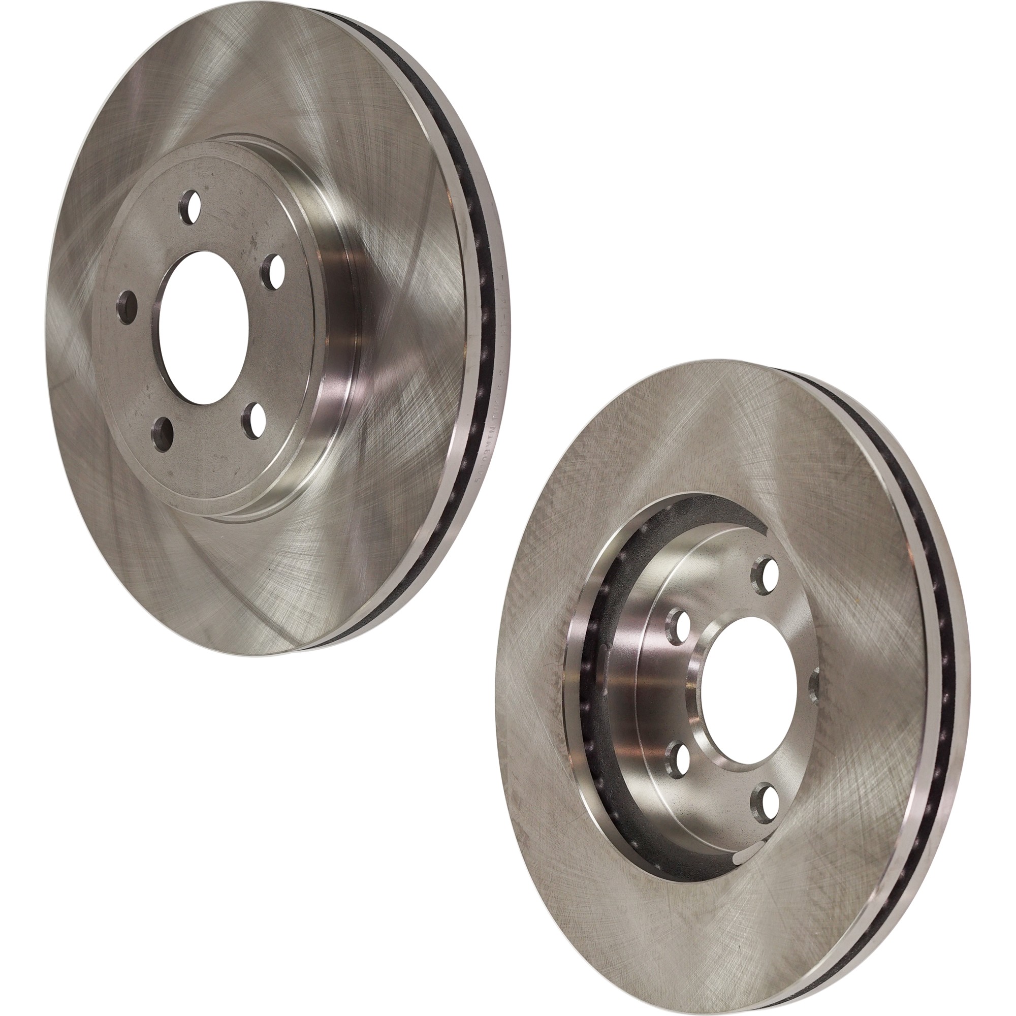 SureStop® 2007 Lincoln Town Car Signature Limited 8 Cyl 4.6L - Front Brake Disc, Plain Surface, Vented, 5 Lugs, 305.05 mm, Pro-Line Series SET-STPF27110008-2