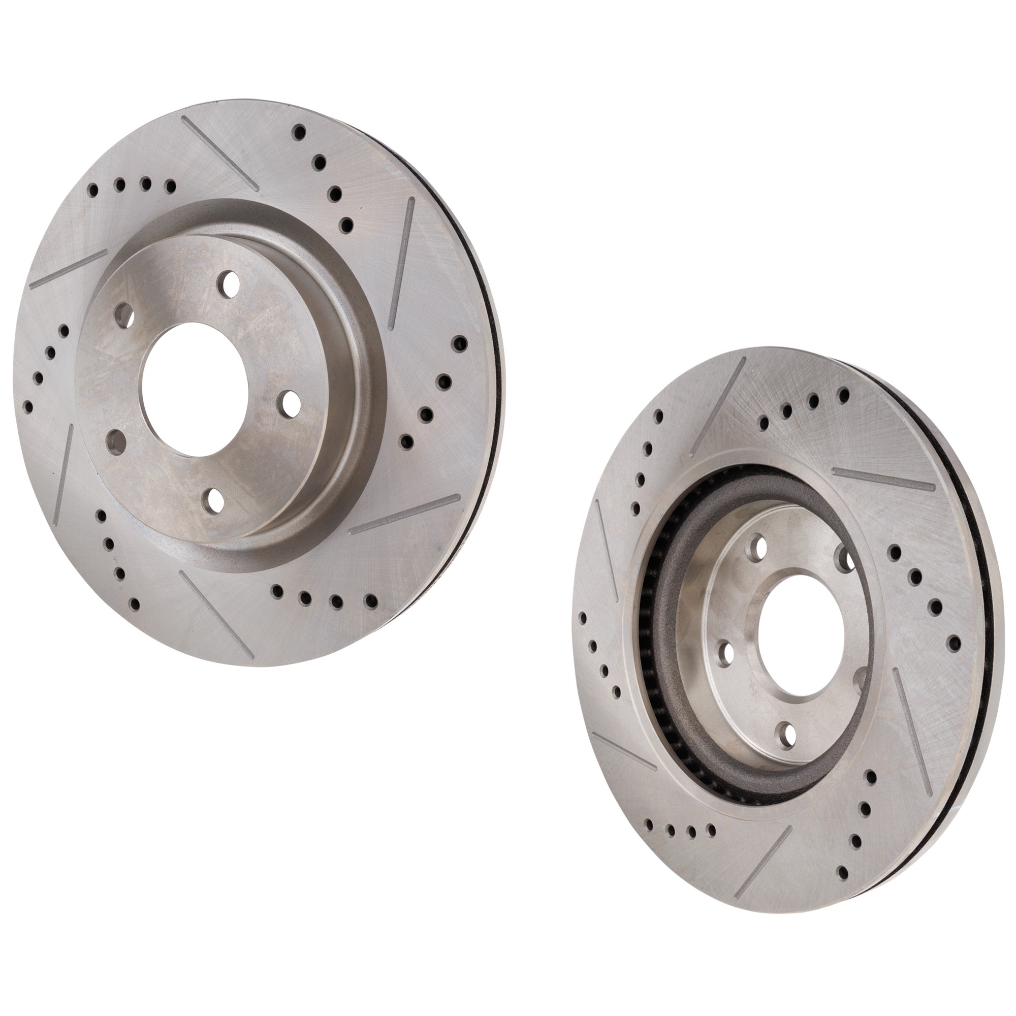 SureStop® Front Brake Disc, Cross-drilled and Slotted