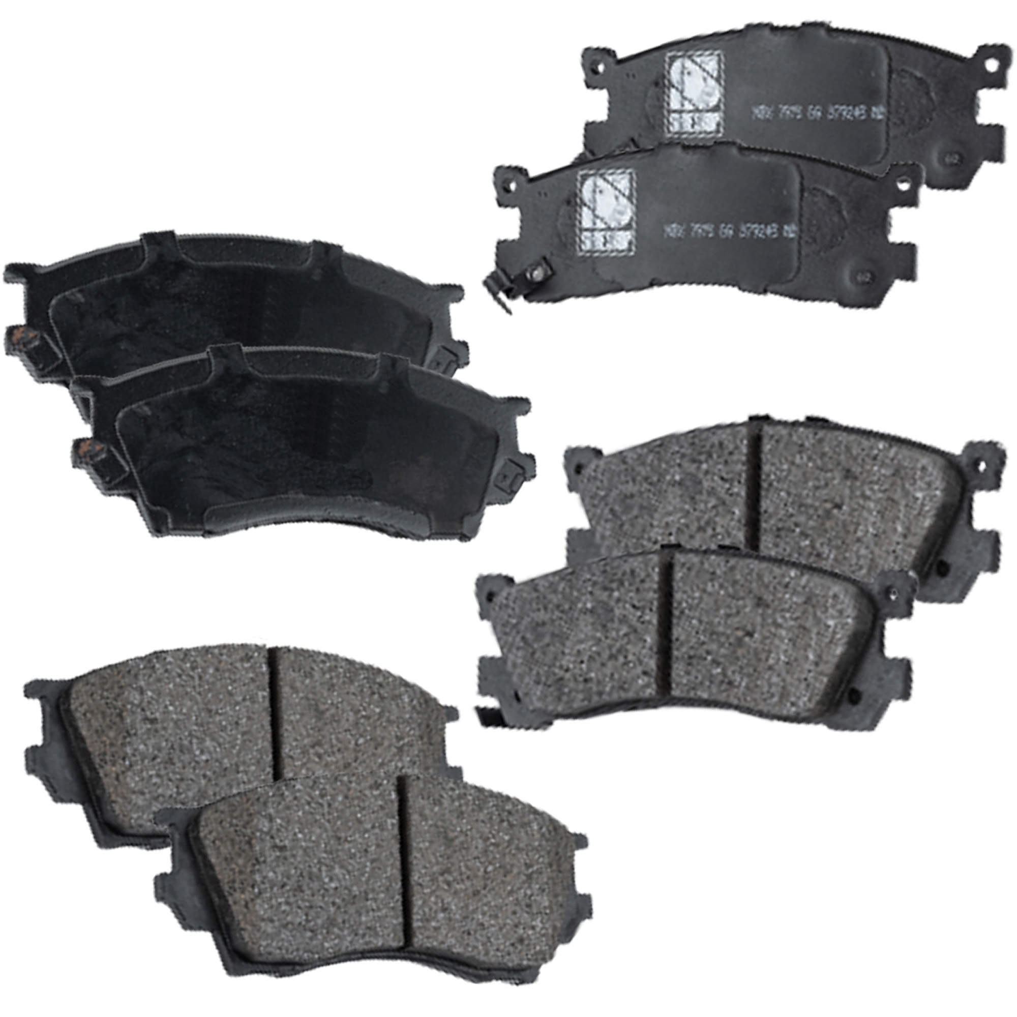 SureStop® Front and Rear Brake Pad Sets, Ceramic, Pro-Line Series