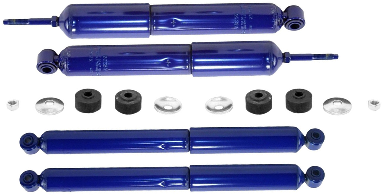 Monroe® Front and Rear, Driver and Passenger Side Shock, Monro-Matic Plus Series