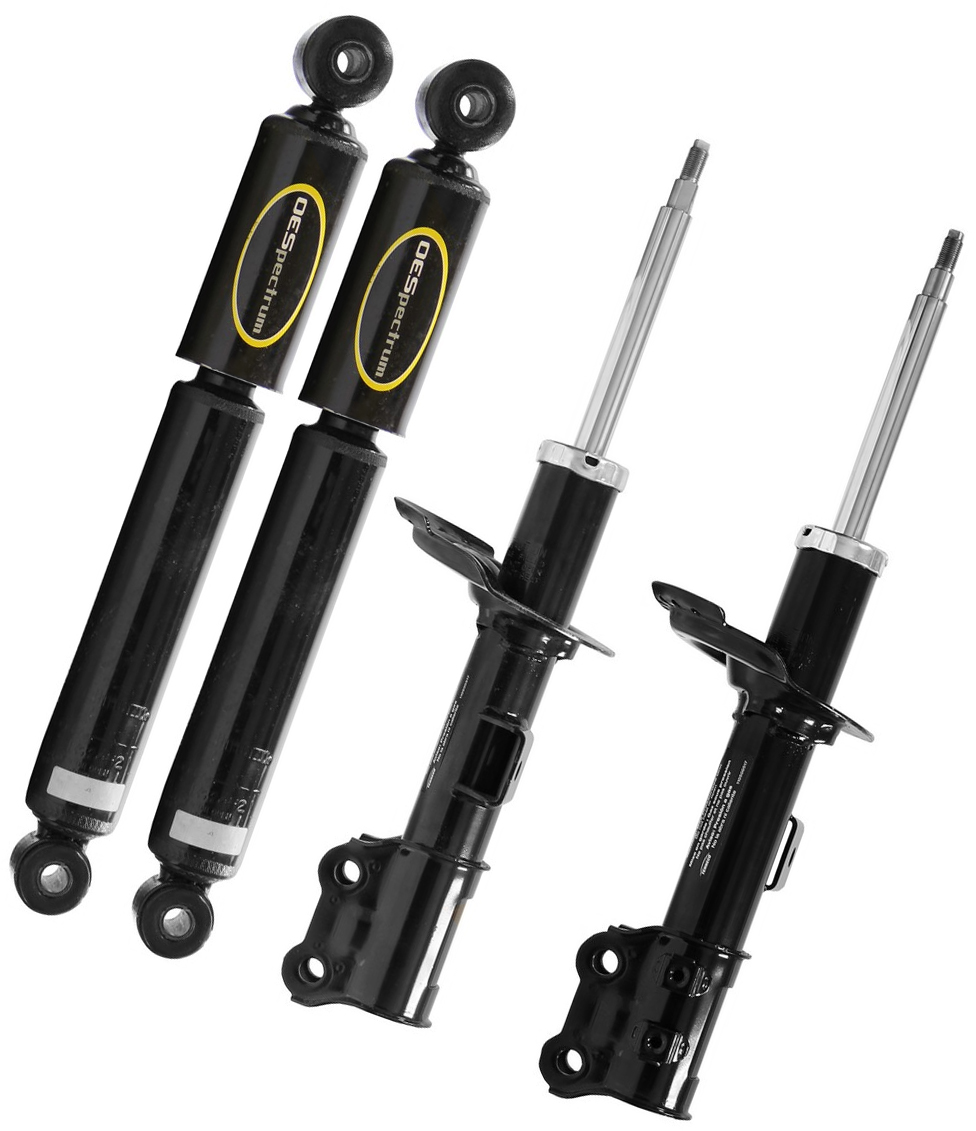 Monroe Shock Absorber & Strut Assembly OESpectrum Series, Front Rear, Driver Passenger Side, SET-TS72708-C