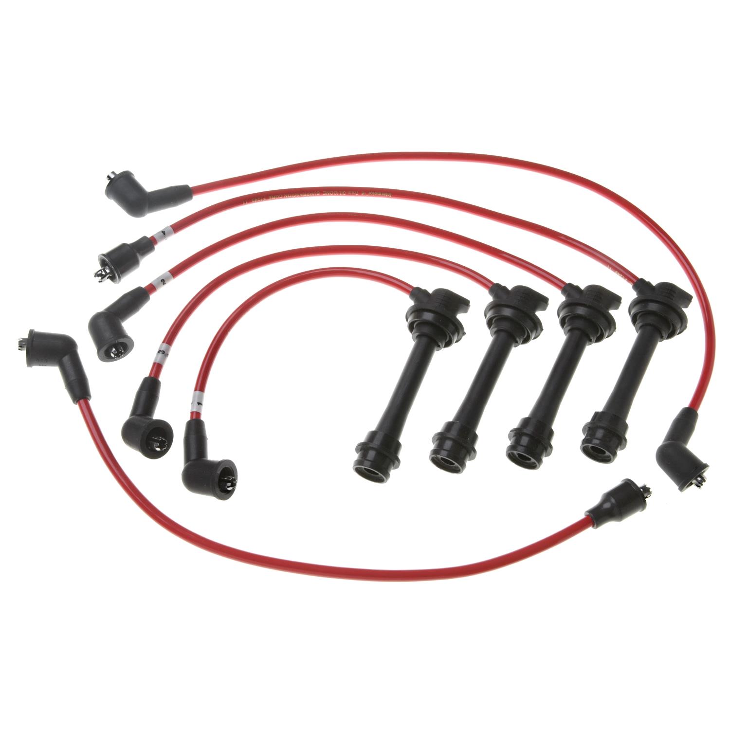 1988 Toyota MR2 Spark Plug Wire, Set of 4, Standard