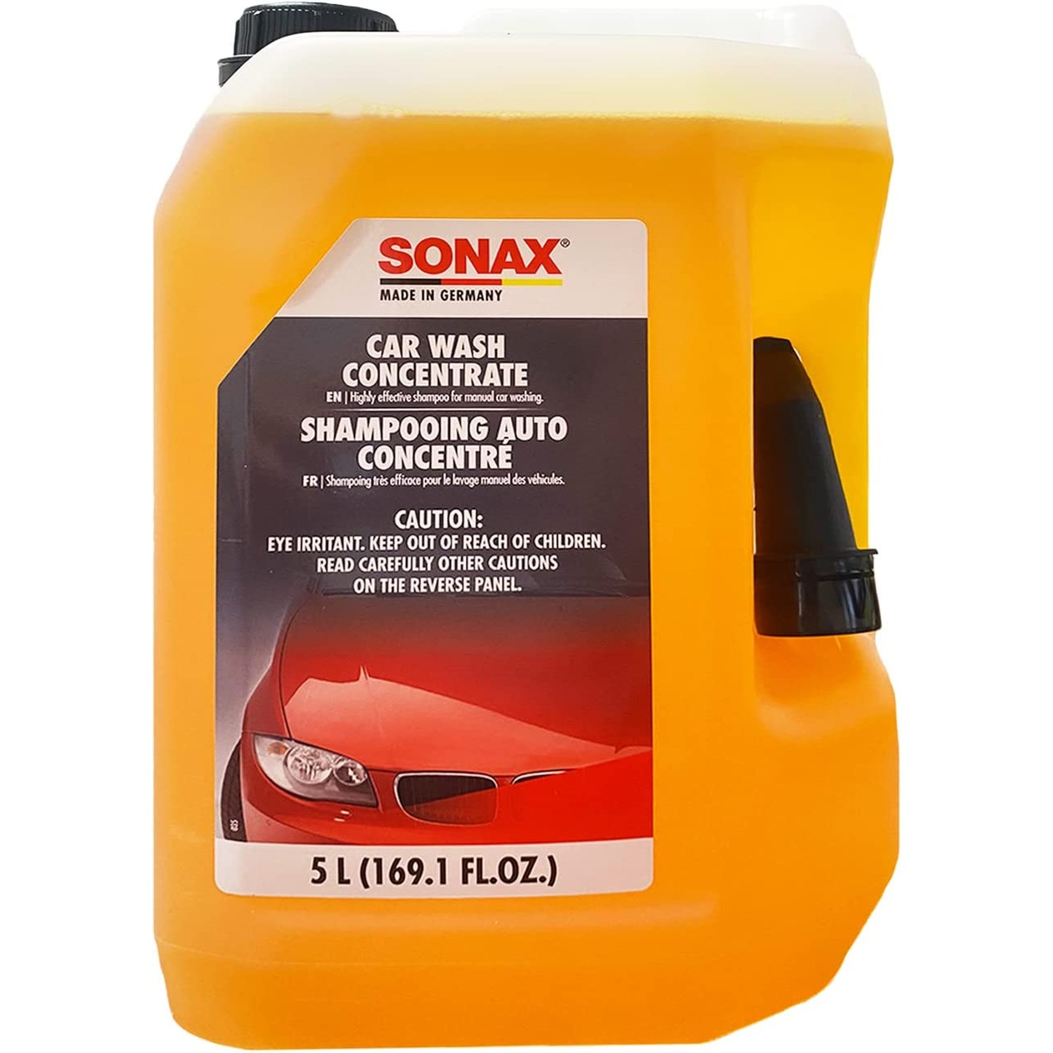 Sonax® Car Wash Liquid Car Wash Shampoo (5 Liter Bottle