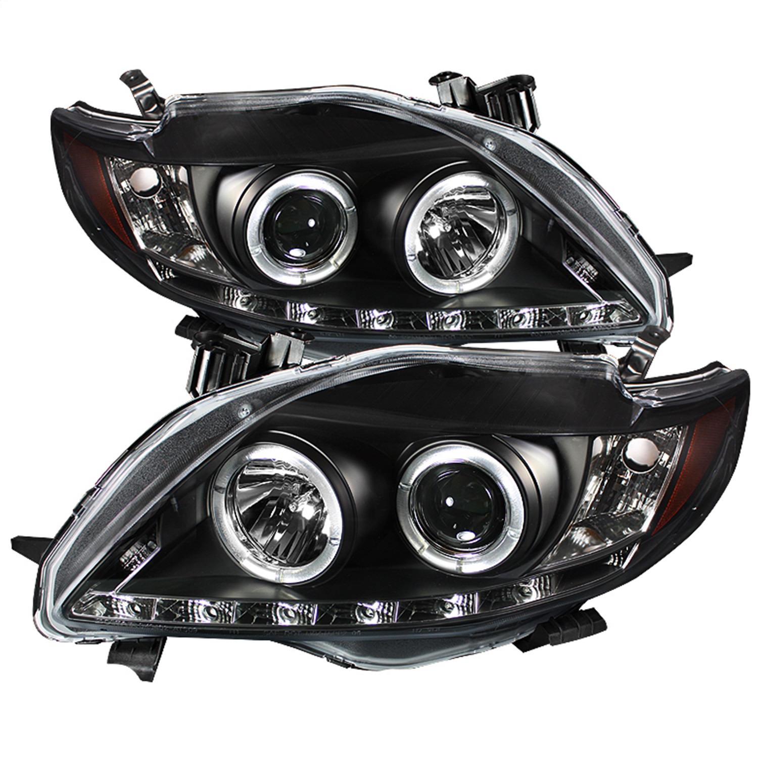 Spyder® 5032515 Driver and Passenger Side Halogen Headlight, With